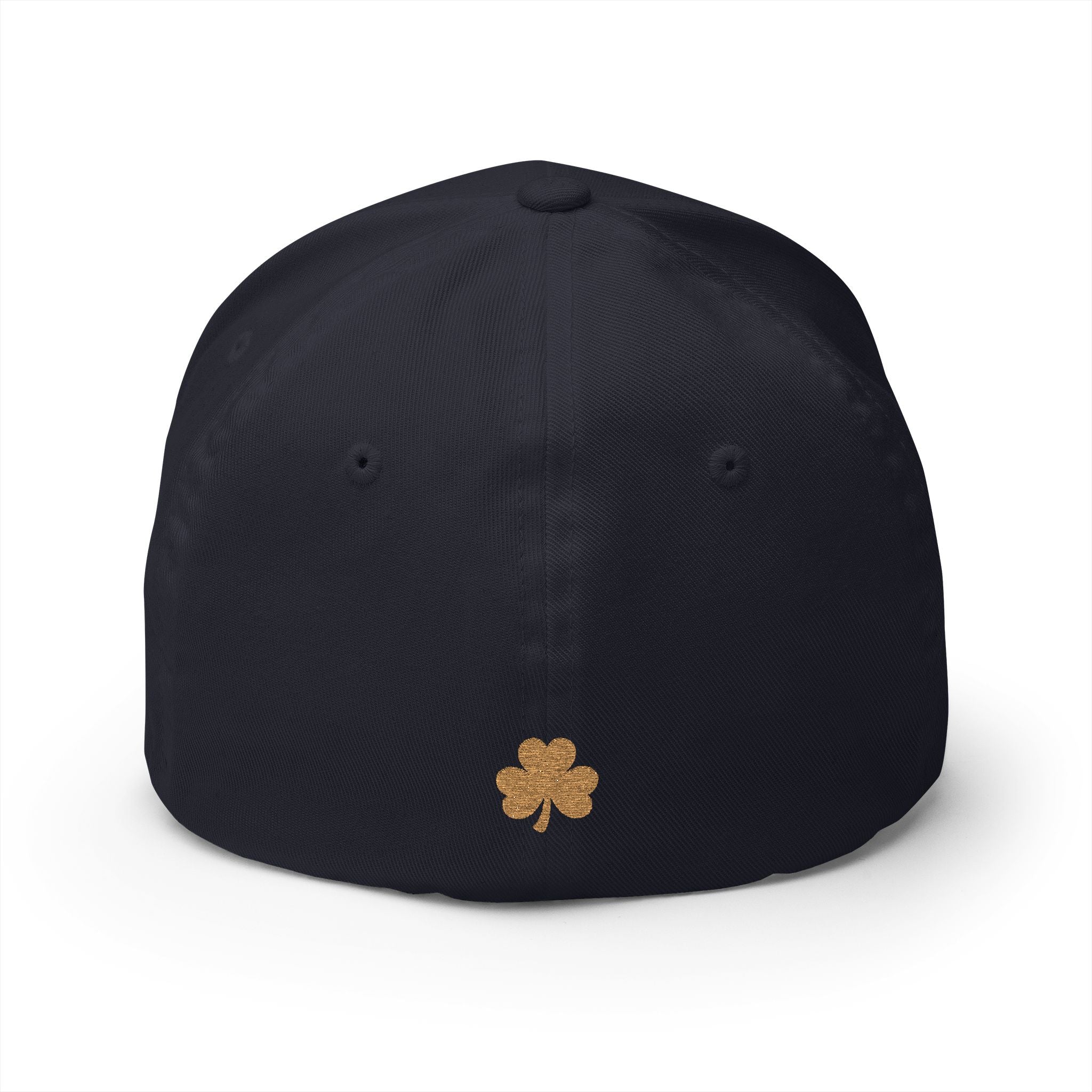 Unfkwtbl Embroidered Cap — Gold Glitter Shamrock St. Patrick’s Day Hat