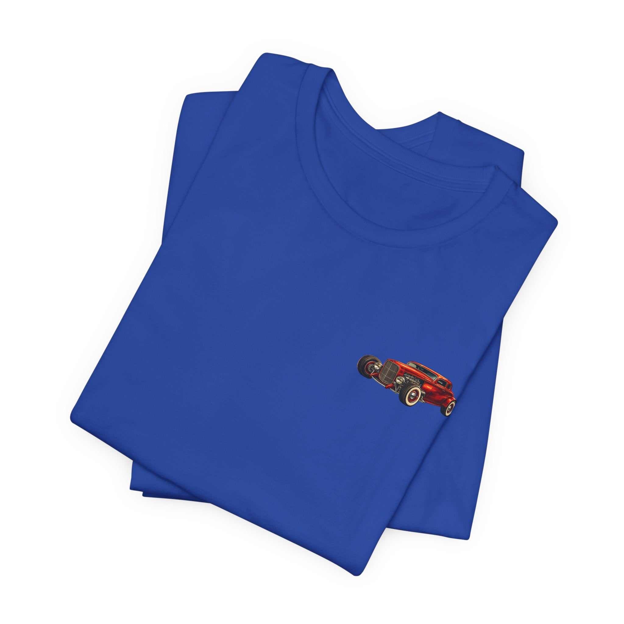Cruise Night Hot Rod Tee — "Sun, Buns & Fun" Vintage Car T‑Shirt