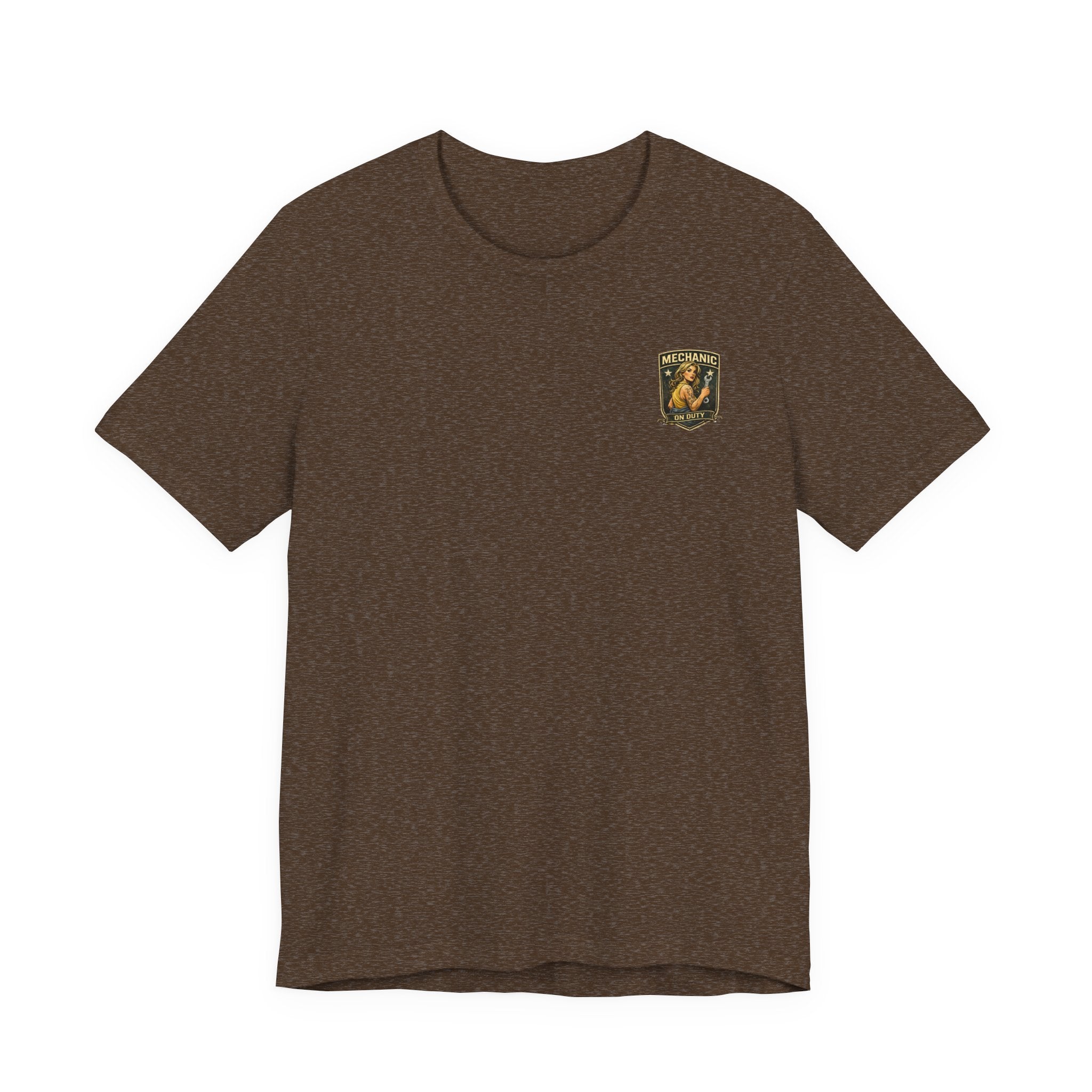 Mechanic On Duty Motorcycle Tee — Pinup Garage Vintage T-Shirt