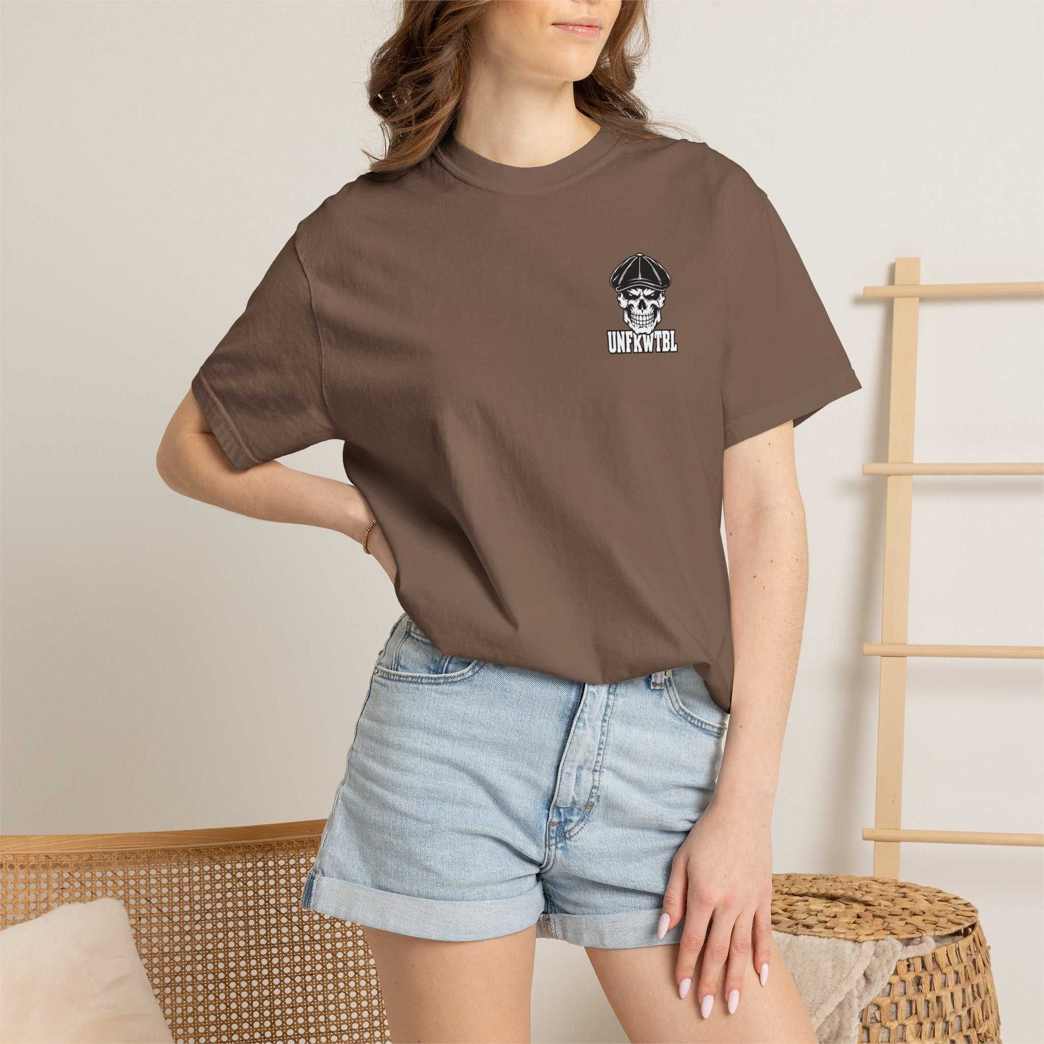 UNFKWTBL Irish Cap Skull Tee