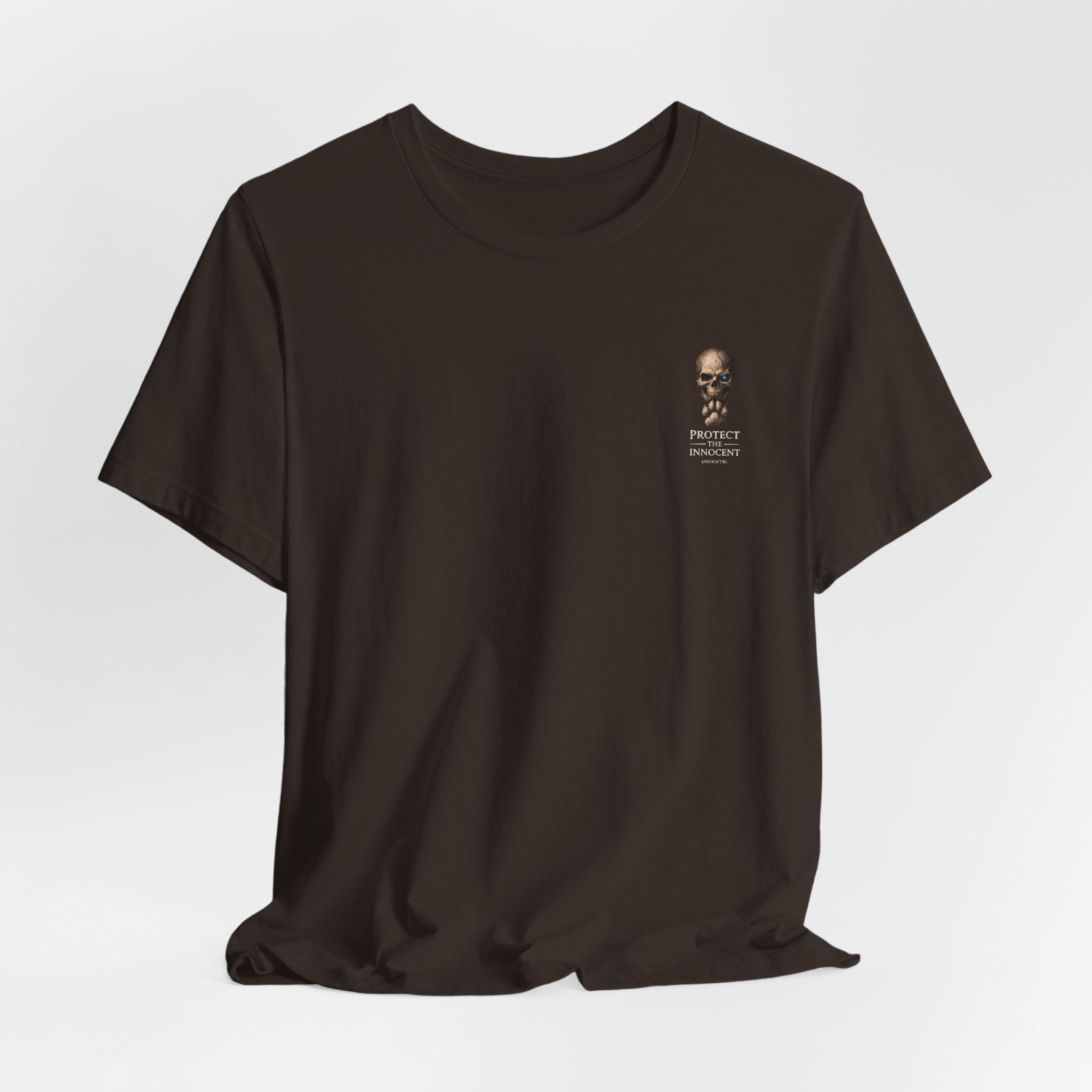 Skull & Wolf T-Shirt — "Cruelty Has Consequences" Gothic Animal Rights Tee