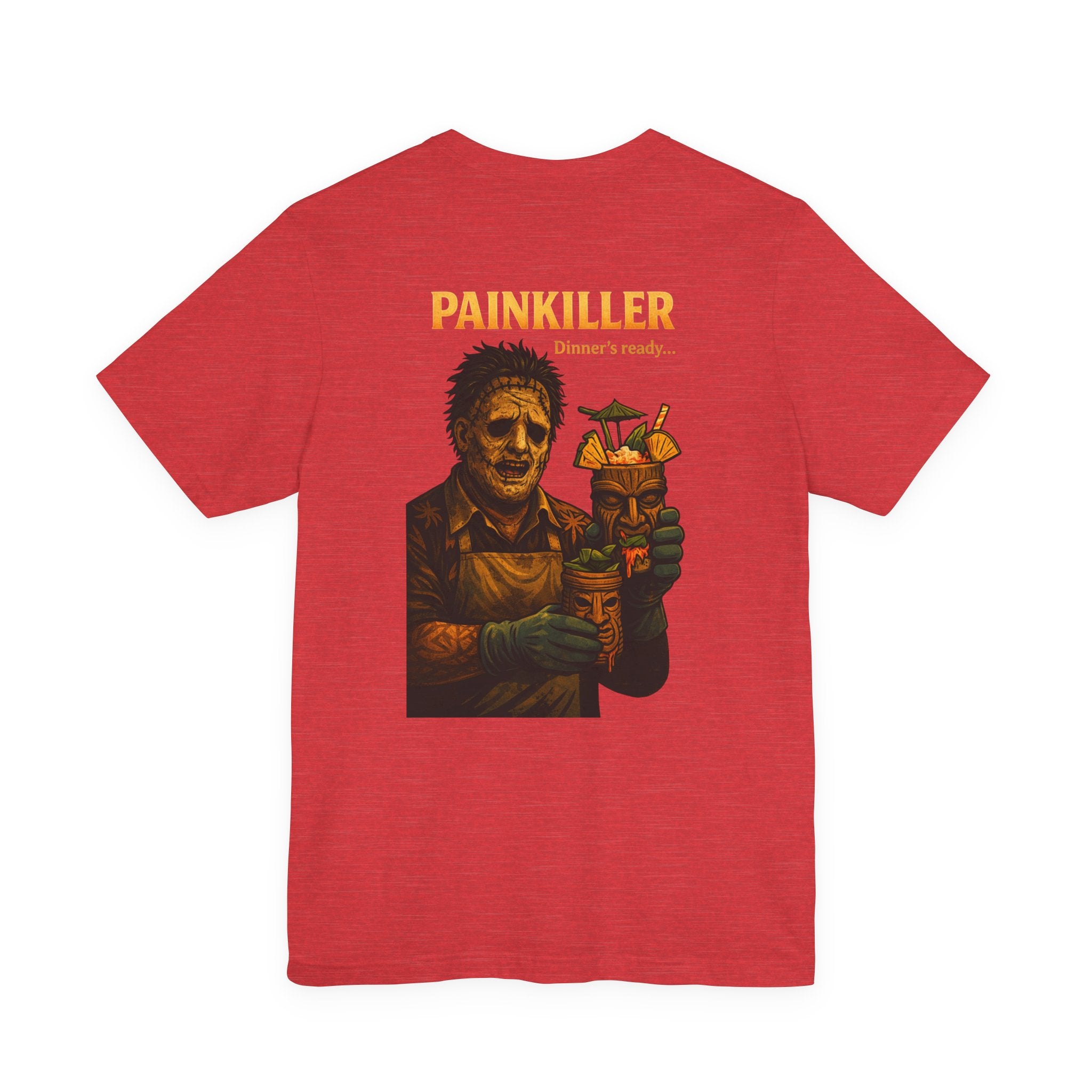 T‑Shirt — 'PAINKILLER' Retro Horror Chef Graphic Tee