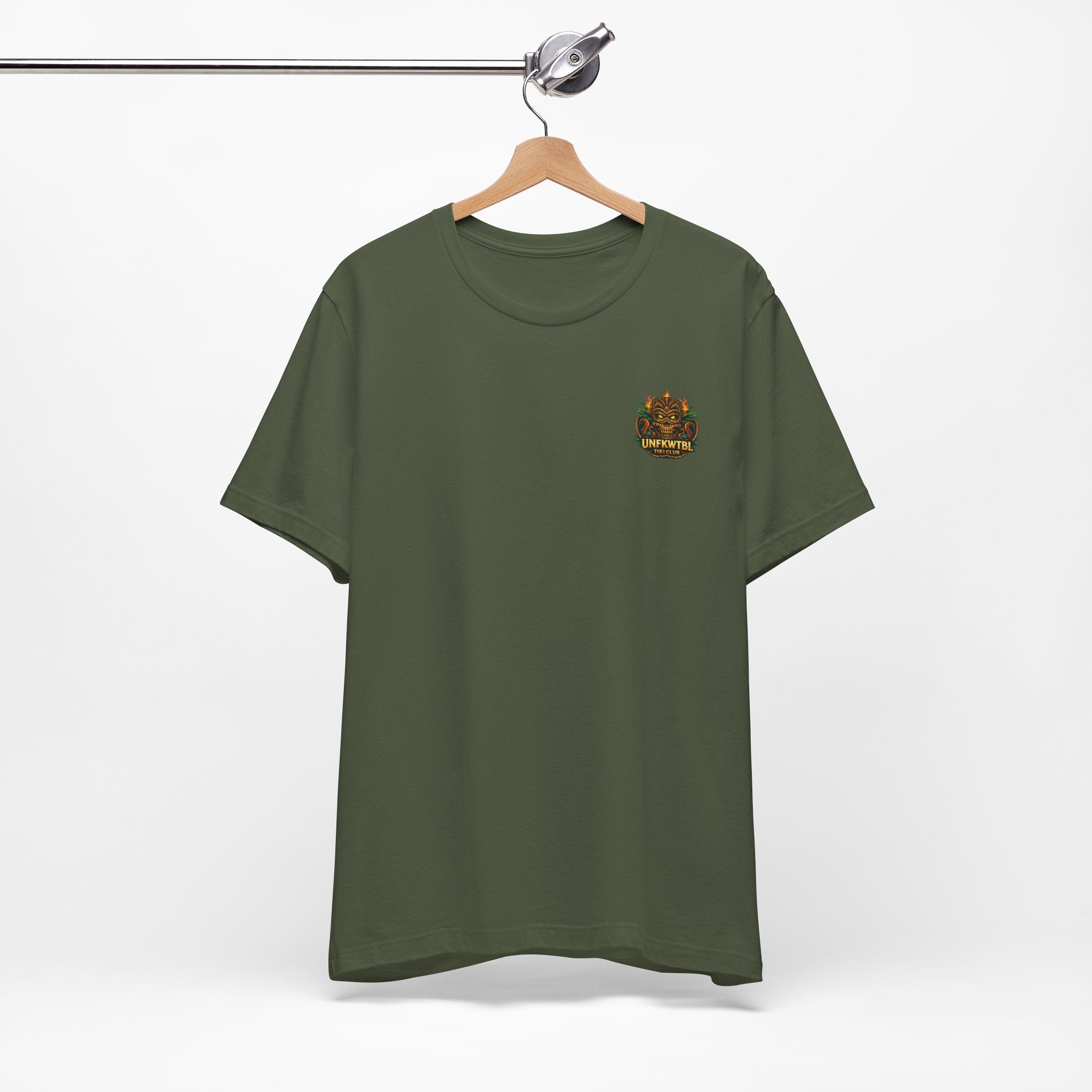 Stay Salty Tiki Club Tee — Vintage Hawaiian Pin-Up Surf Shirt