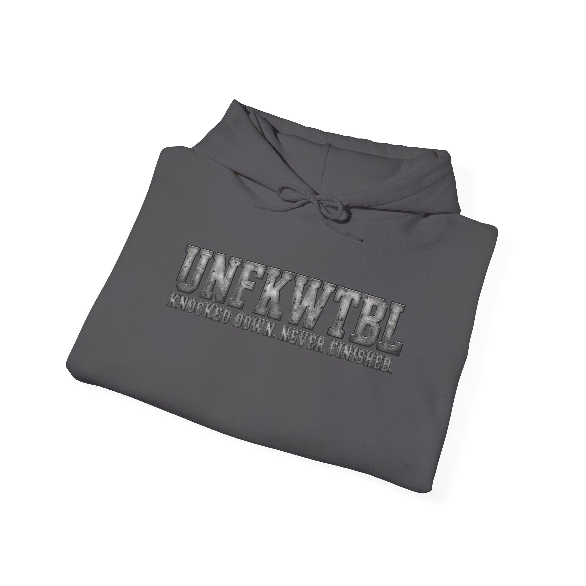 Hoodie — UNFKWTBL Distressed Logo Pullover