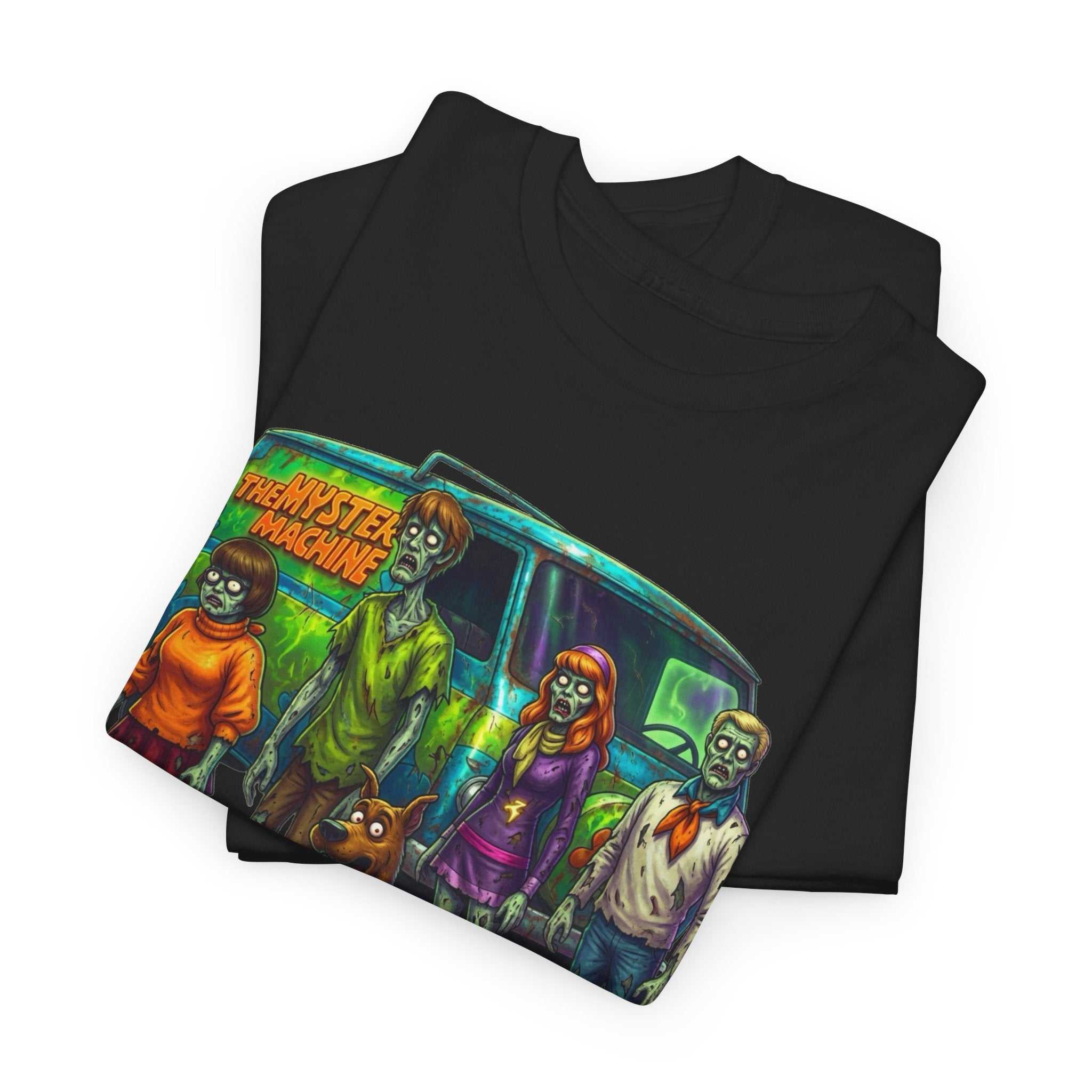 Zombie Scooby Doo Unisex Tee - The Walking Dead Design