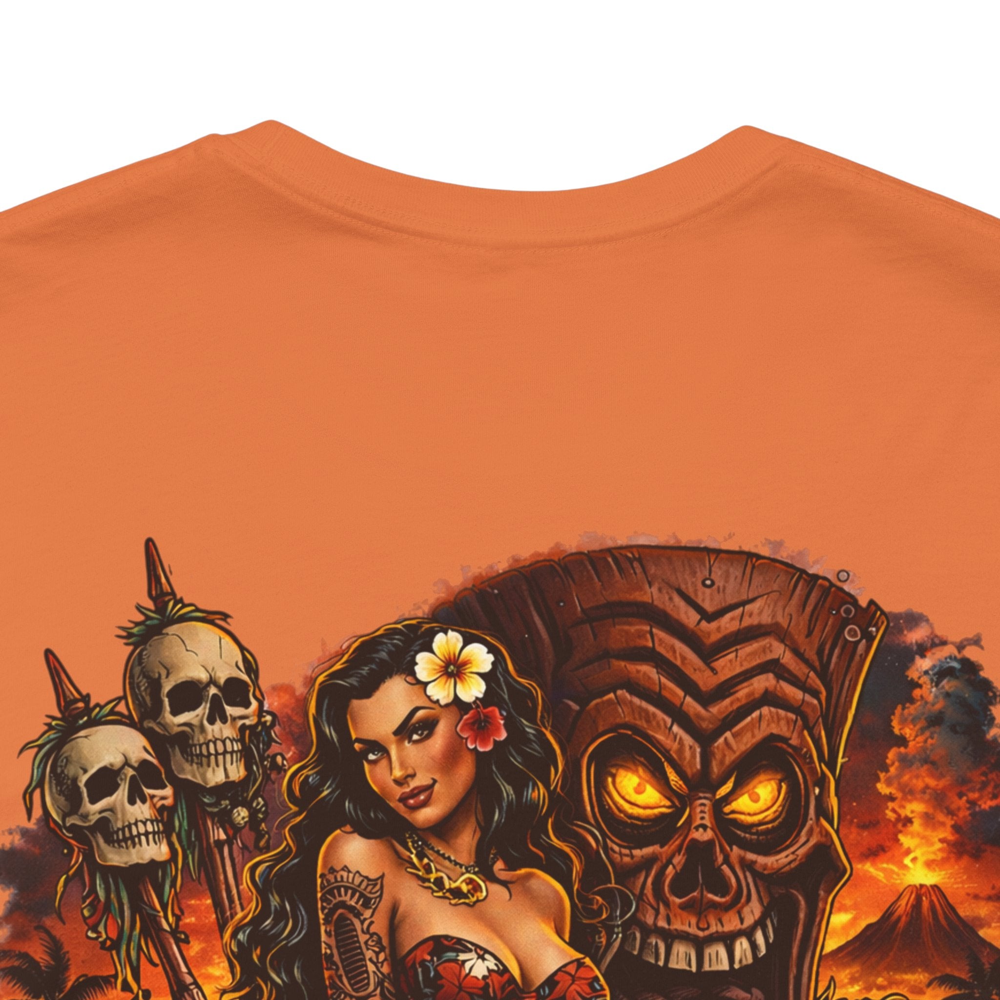 Tiki Horror Tee - "What Happens Here... Owns You" Graphic T-Shirt