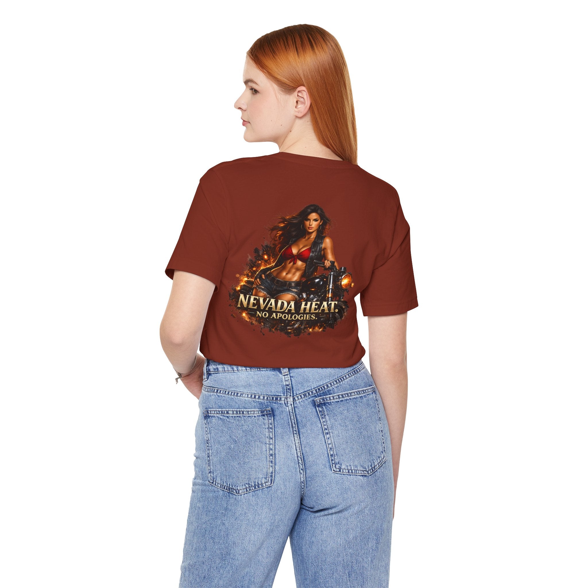 Nevada Heat T-Shirt — 'No Apologies' Graphic Tee