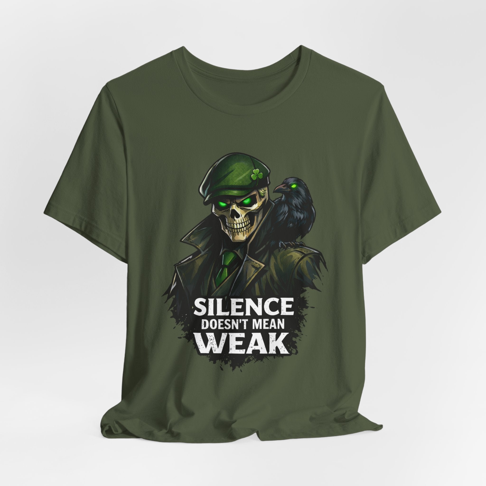 Silence Doesn't Mean Weak Skull Tee