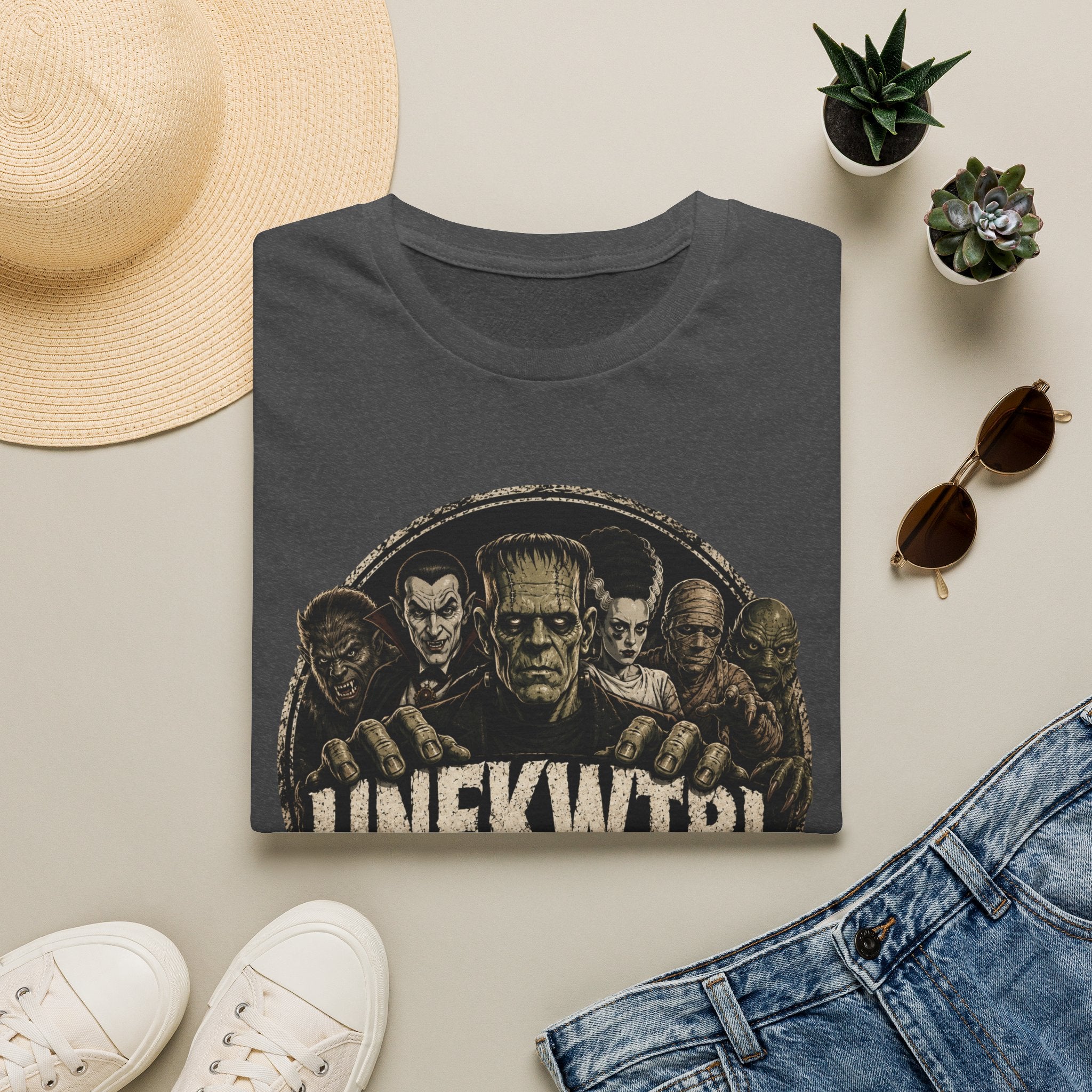 Vintage Monster Crew T-Shirt — UNFKWTBL Graphic