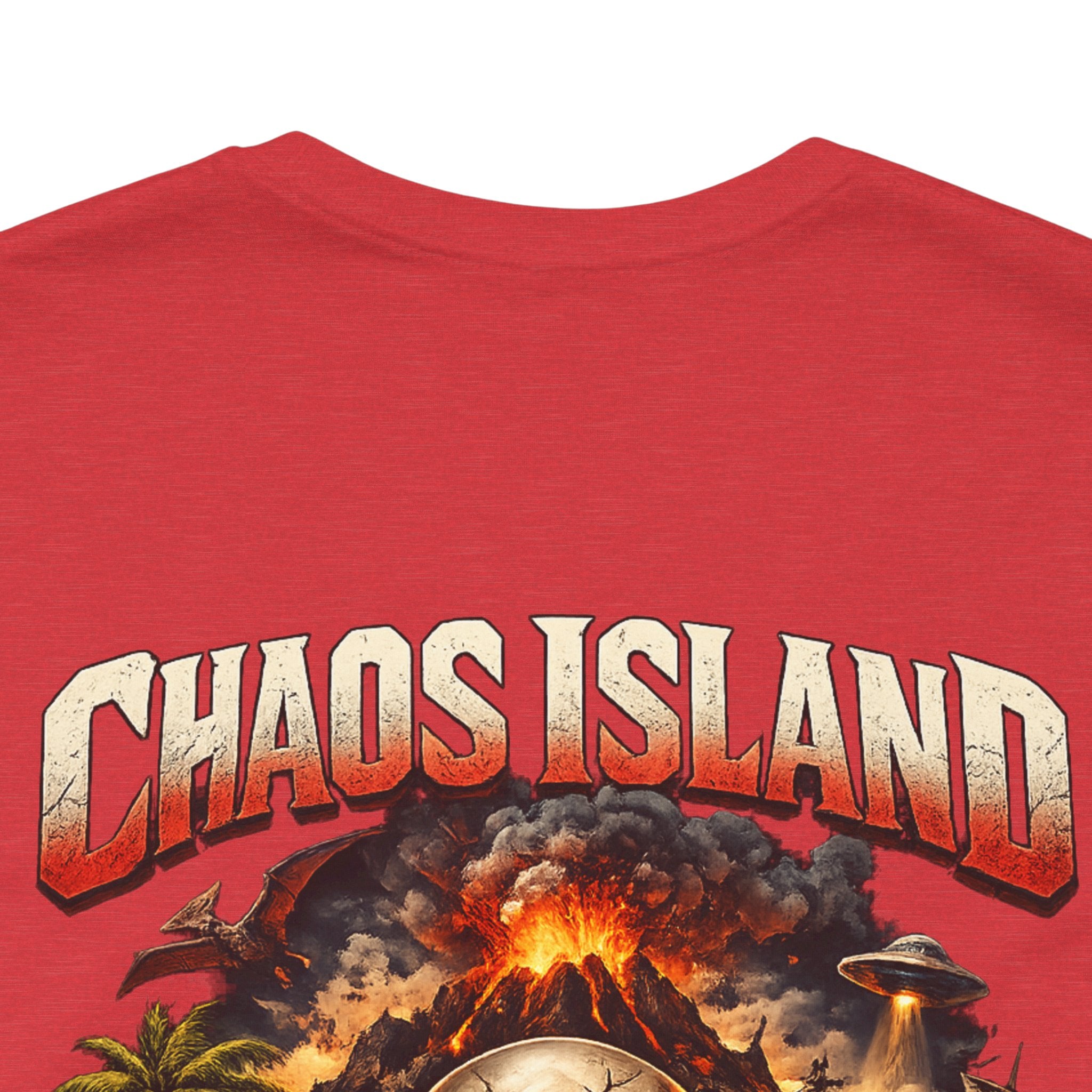 Chaos Island Skull T-Shirt — Tropical Pirate Graphic Tee