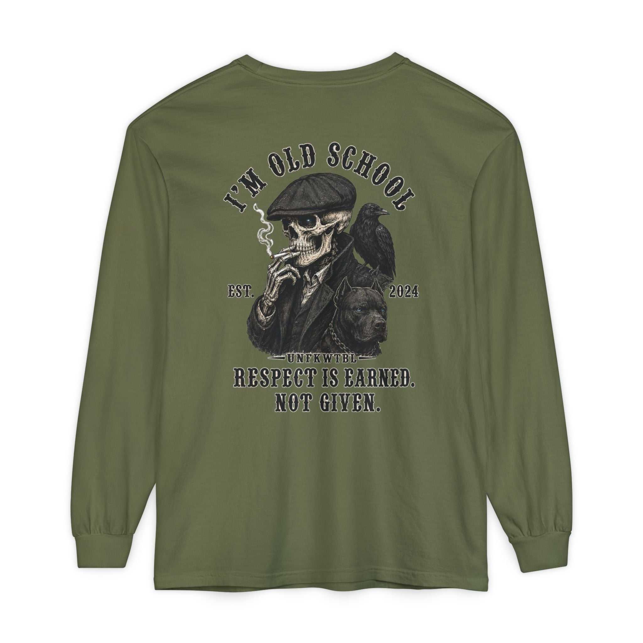 Old School: Respect Is Earned Long-Sleeve Tee