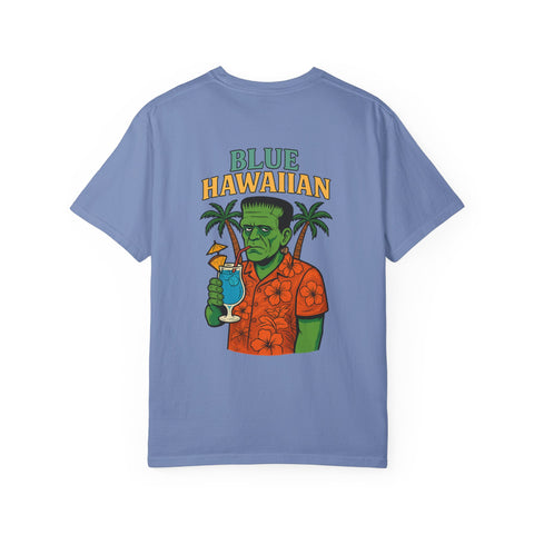 Unisex Garment-Dyed T-shirt, Vintage Summer Shirt, Casual Graphic Tee, Beach Party Apparel, Cute Halloween T-shirt