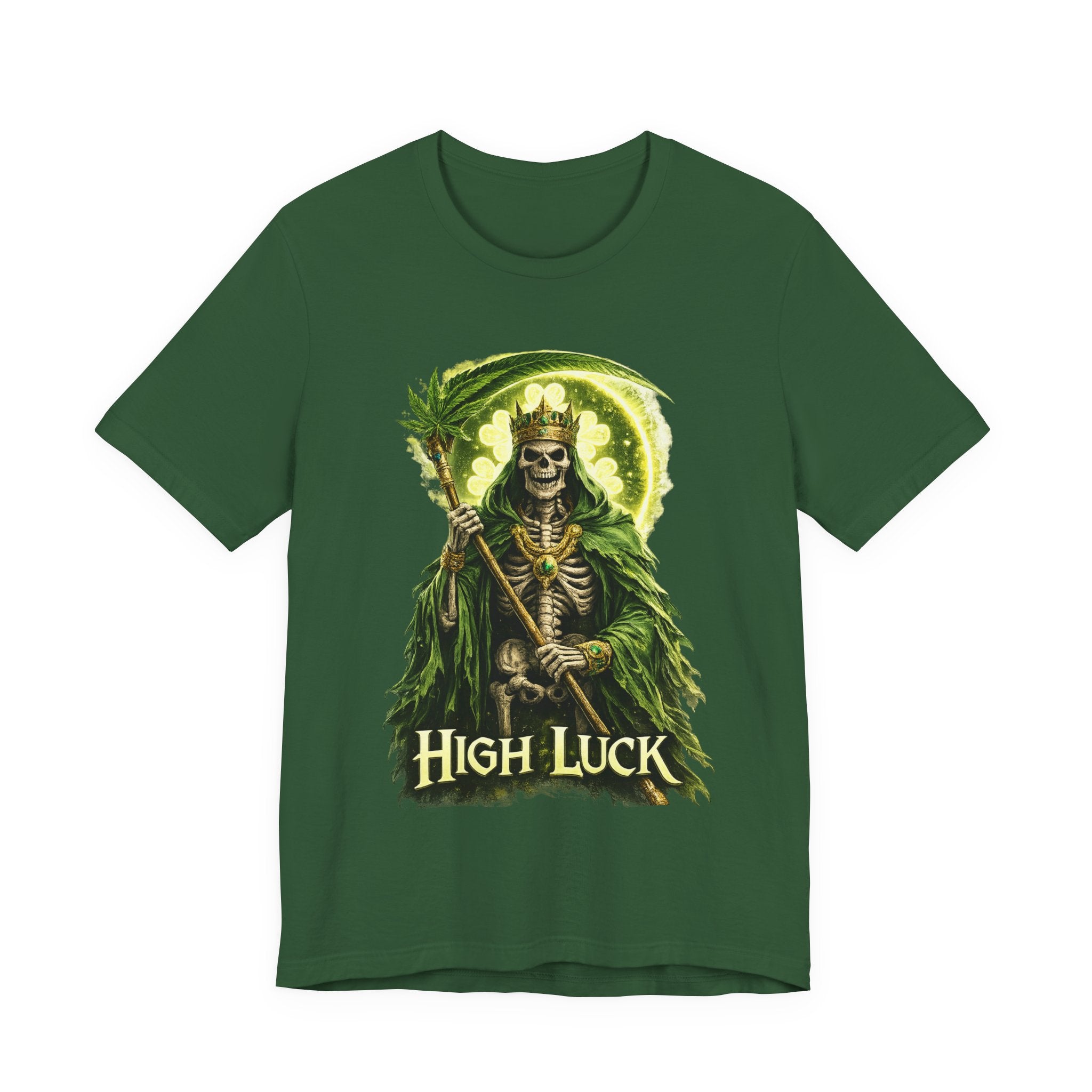High Luck Skeleton Reaper Tee