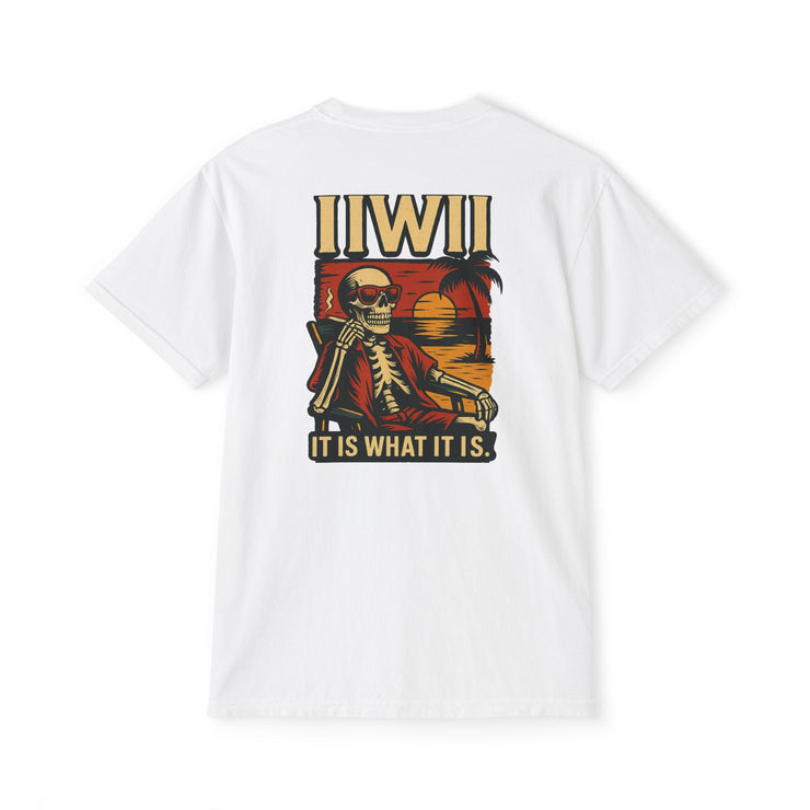 Skeleton Sunset Gangster Design