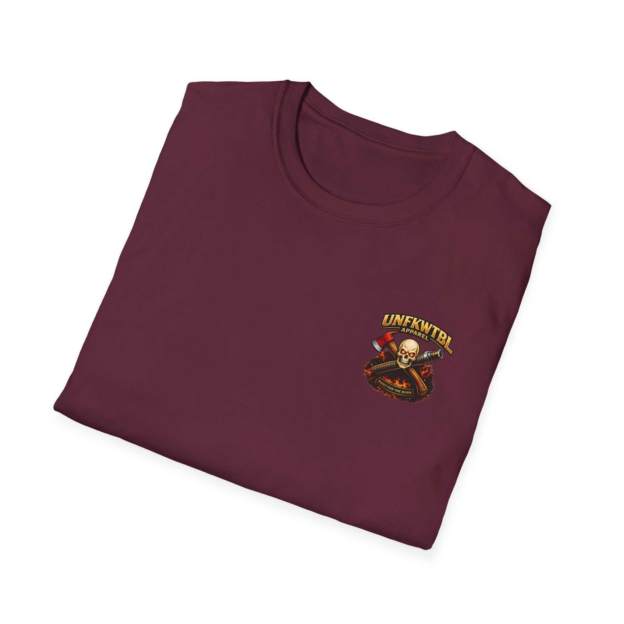 Firefighter T-Shirt — "UNFKWTBL Apparel: We Handle The Hose" Graphic Tee
