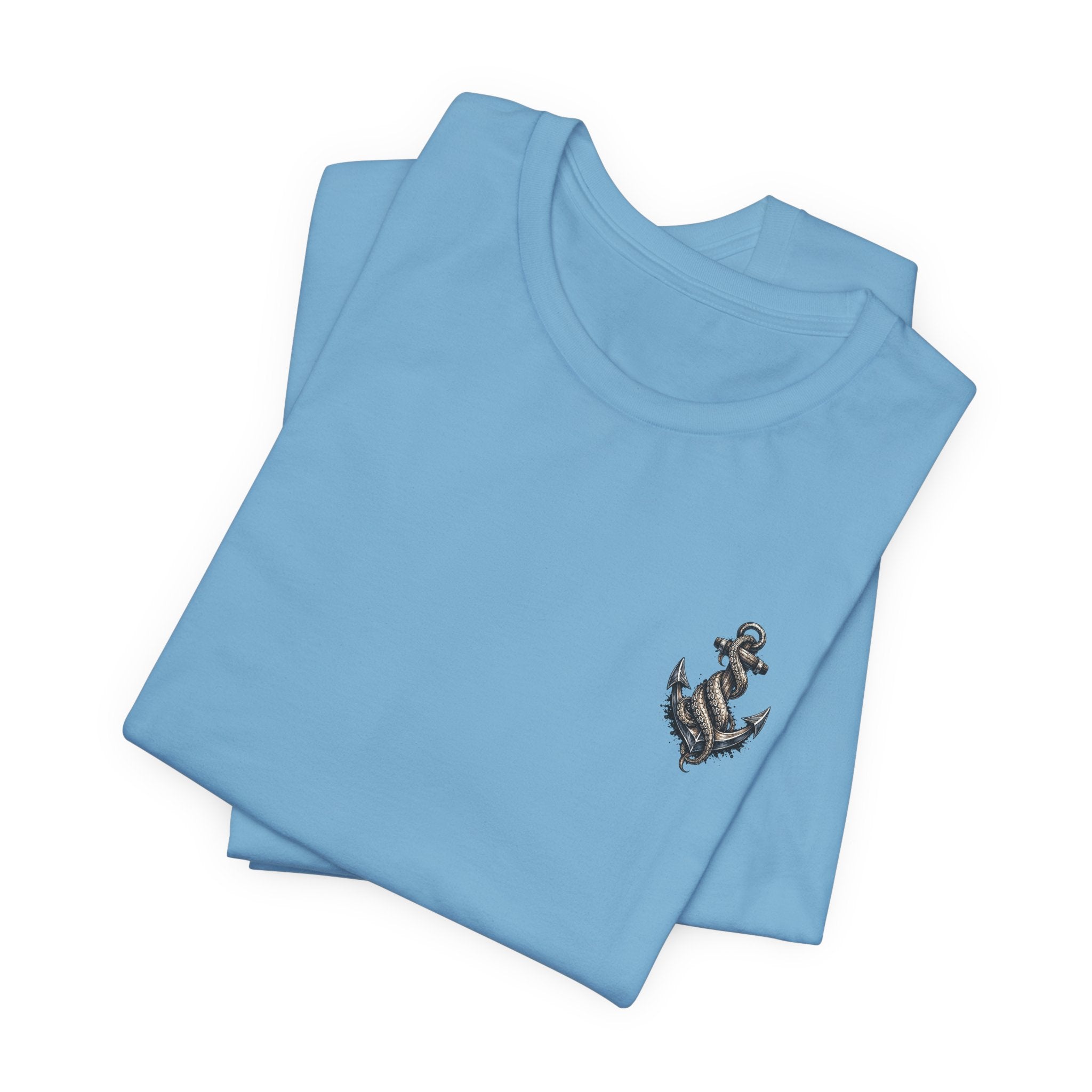 UNFKWTBL Anchor Skull T‑Shirt — Nautical Pirate Graphic Tee (UNFKWTBL)