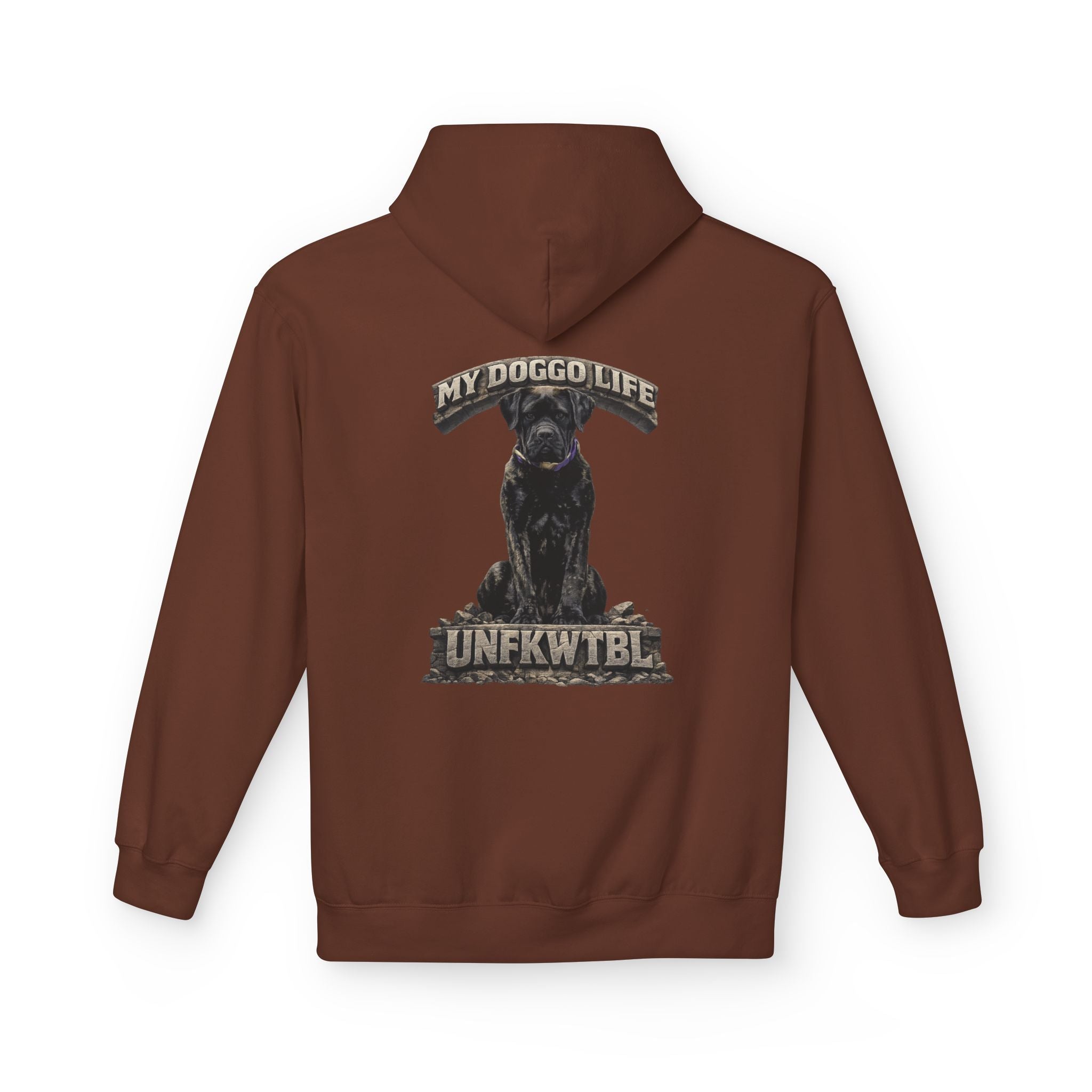 Pitbull 'My Doggo Life' Graphic Hoodie — Proud Dog Owner Sweatshirt
