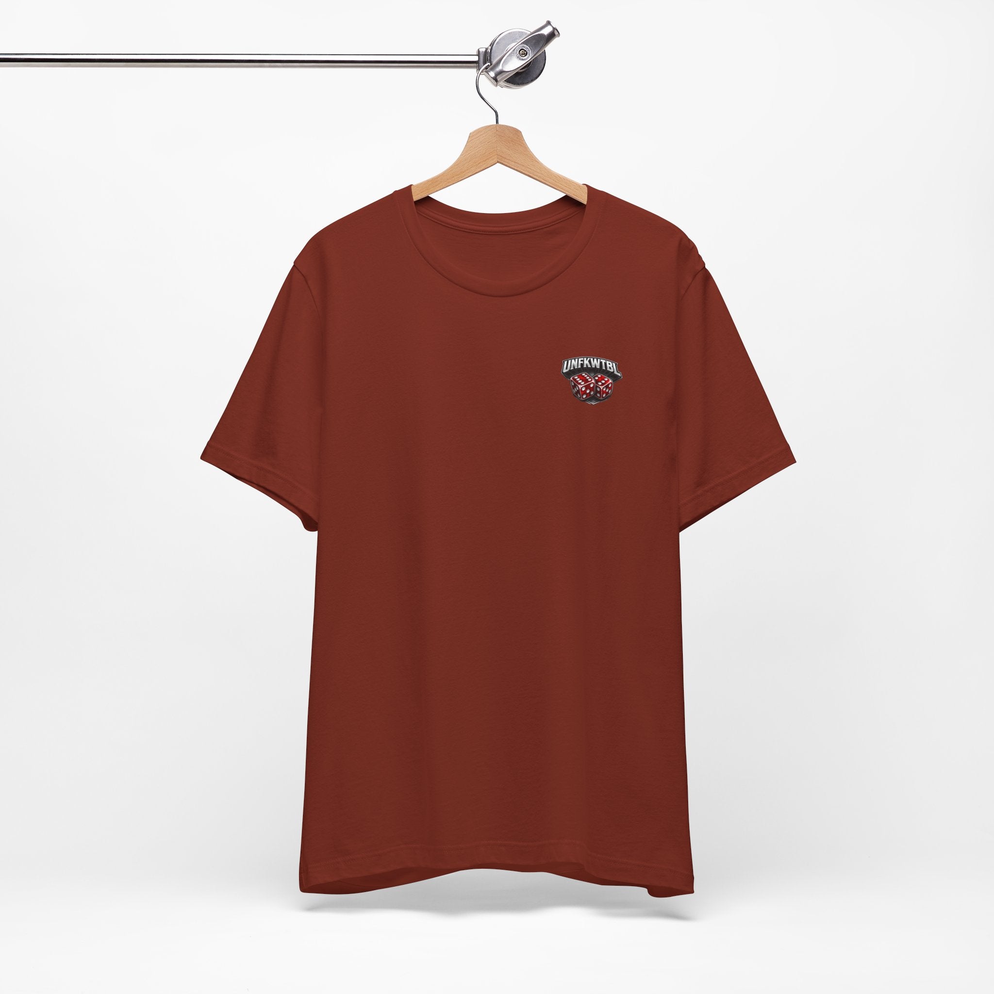 Roulette Skull Tee — Casino Skeleton Graphic T-Shirt