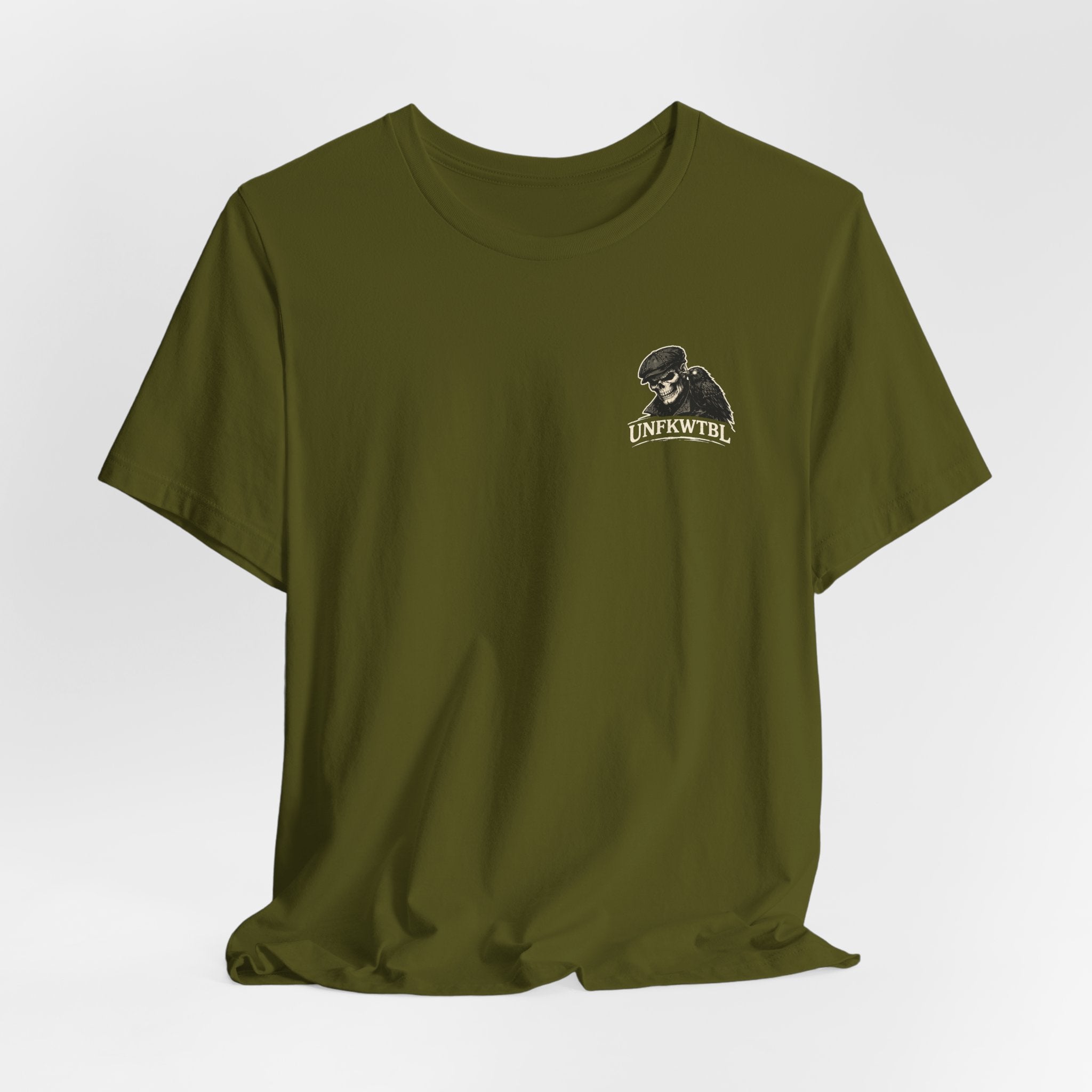 Respect T-Shirt — "I Don't Chase Respect, I Take It" Raven Graphic Tee