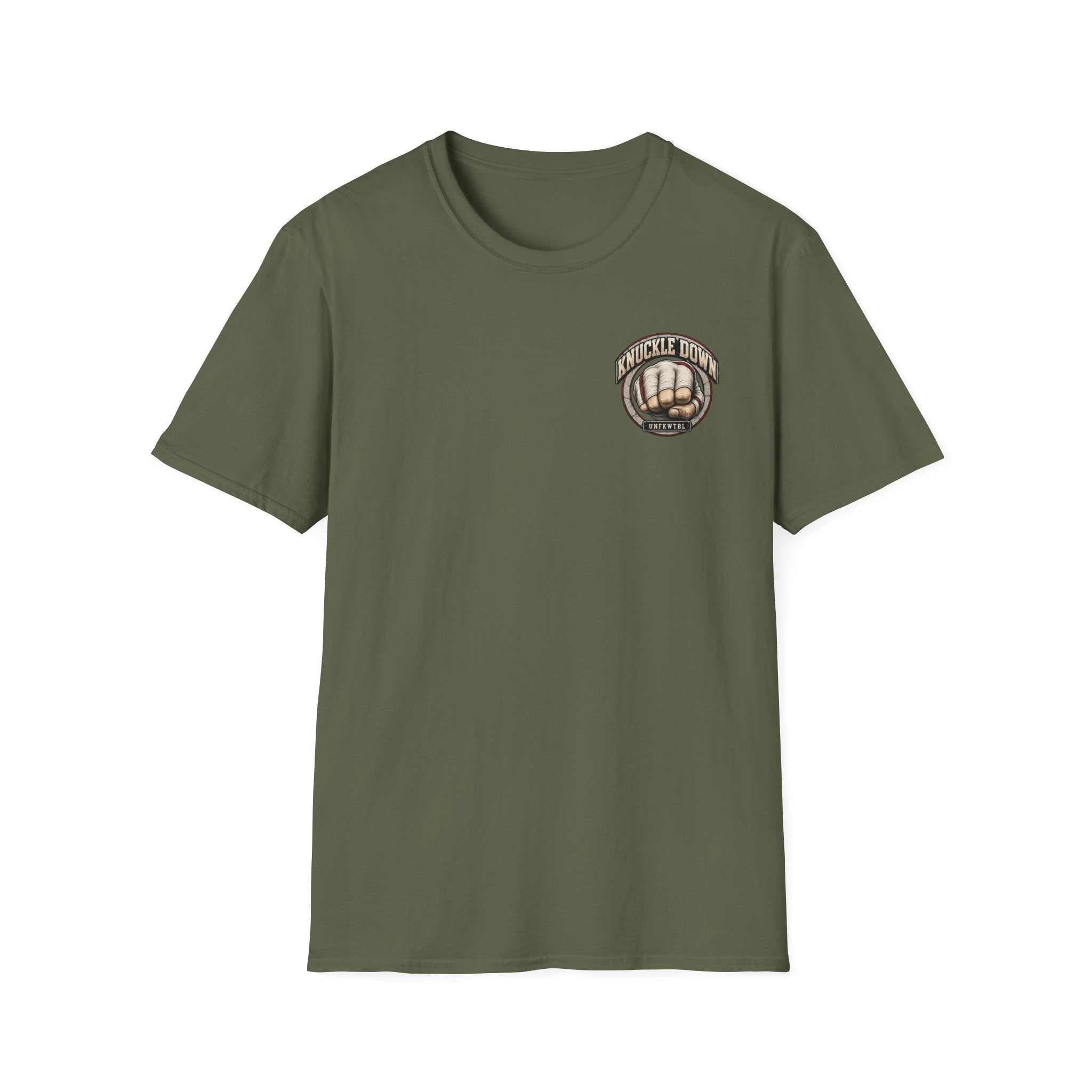 The World Swings. We Stand. Knuckle Down Tee