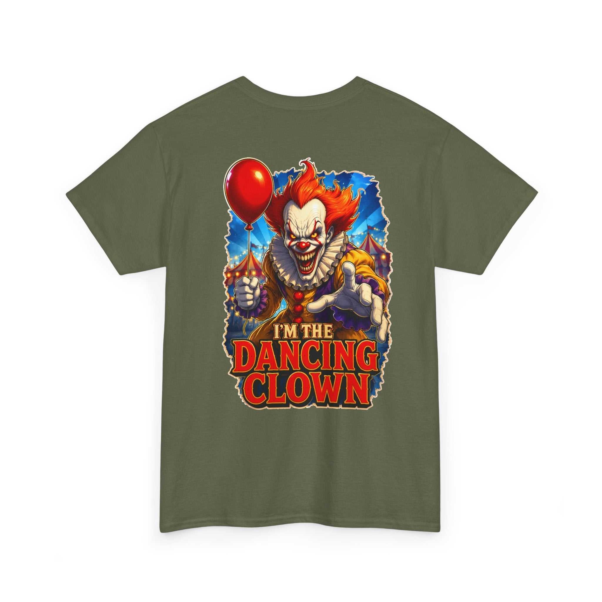Dancing Clown Graphic Tee — "I’m the Dancing Clown" Horror Clown T-Shirt