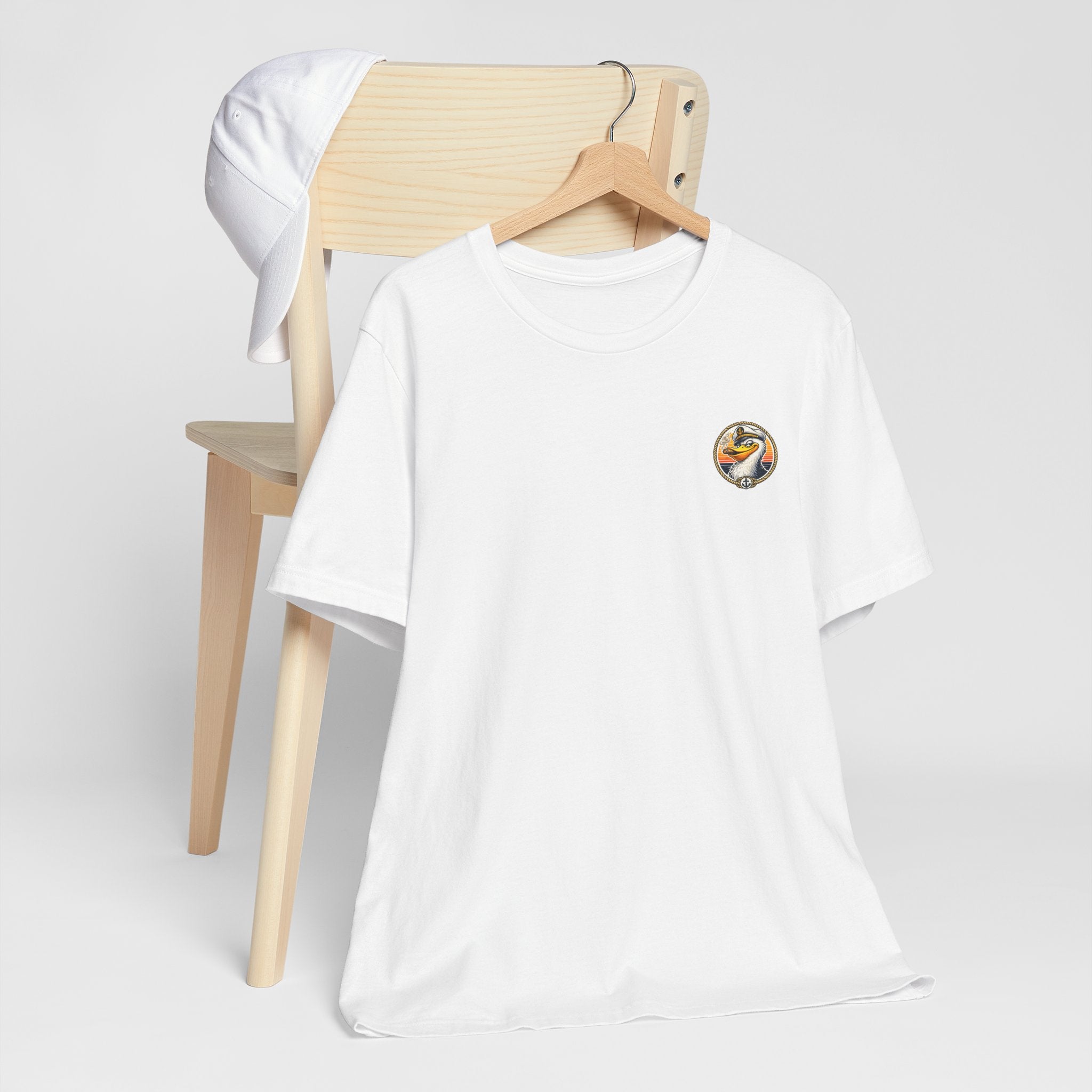 Rum Runner Beach Club T-Shirt - Tropical Duck Boat Graphic Tee