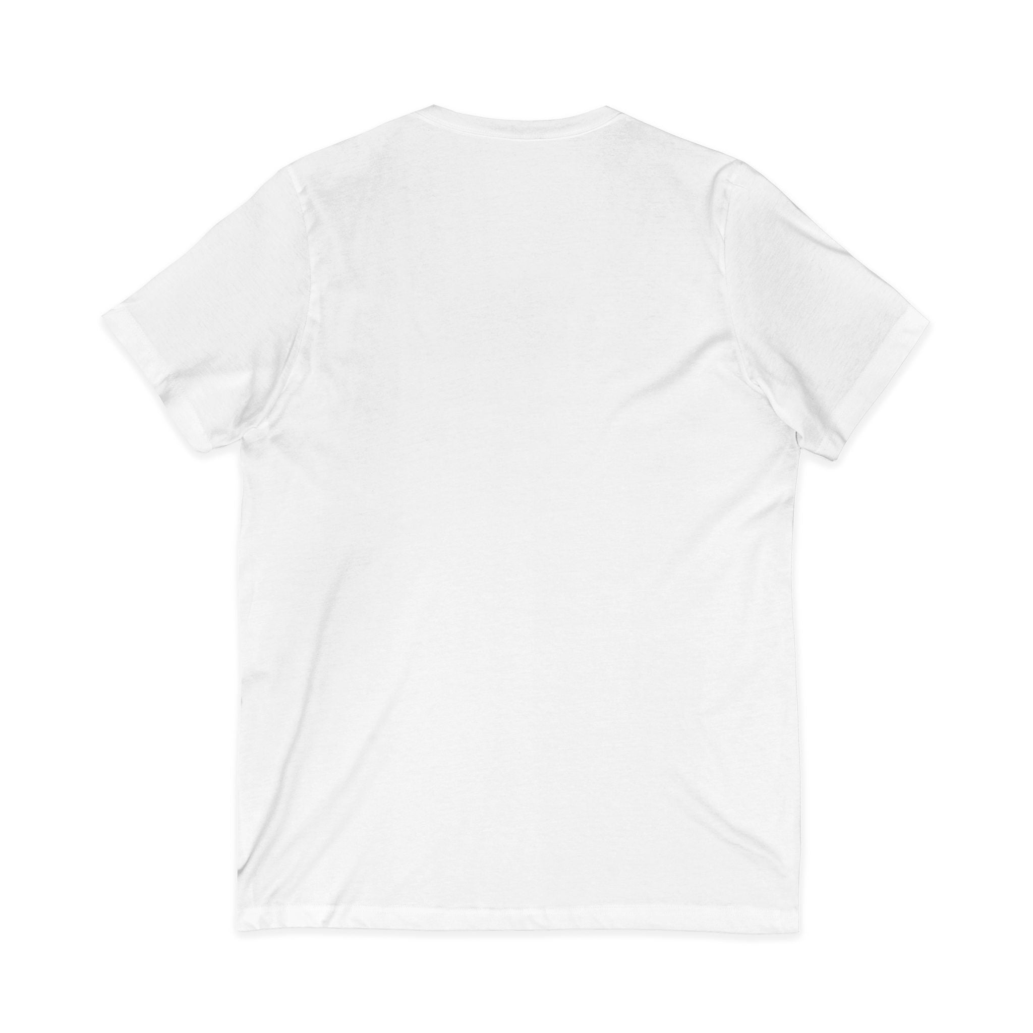 Too Glam To Give a Damn Skull Tee — Retro Glam Rock V-Neck Shirt