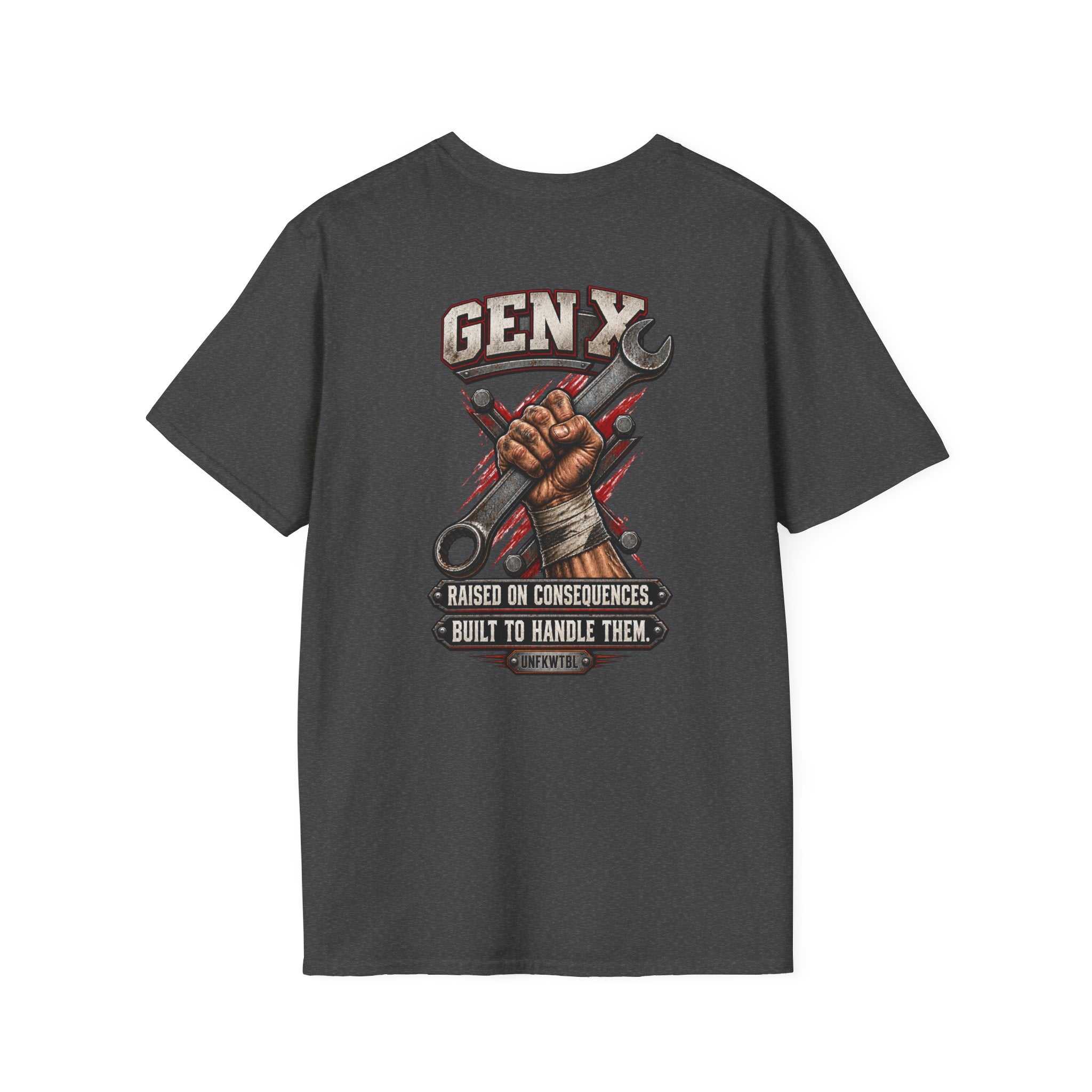 Raised on Consequences Gen X Tee