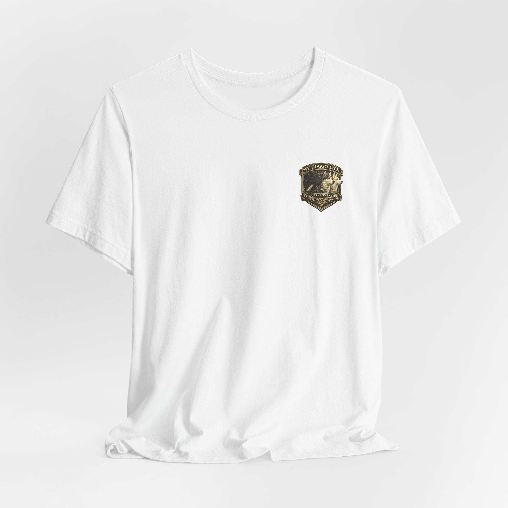 Dog Lover T‑Shirt — "My Doggo Life UNFKWTBL" Graphic Tee