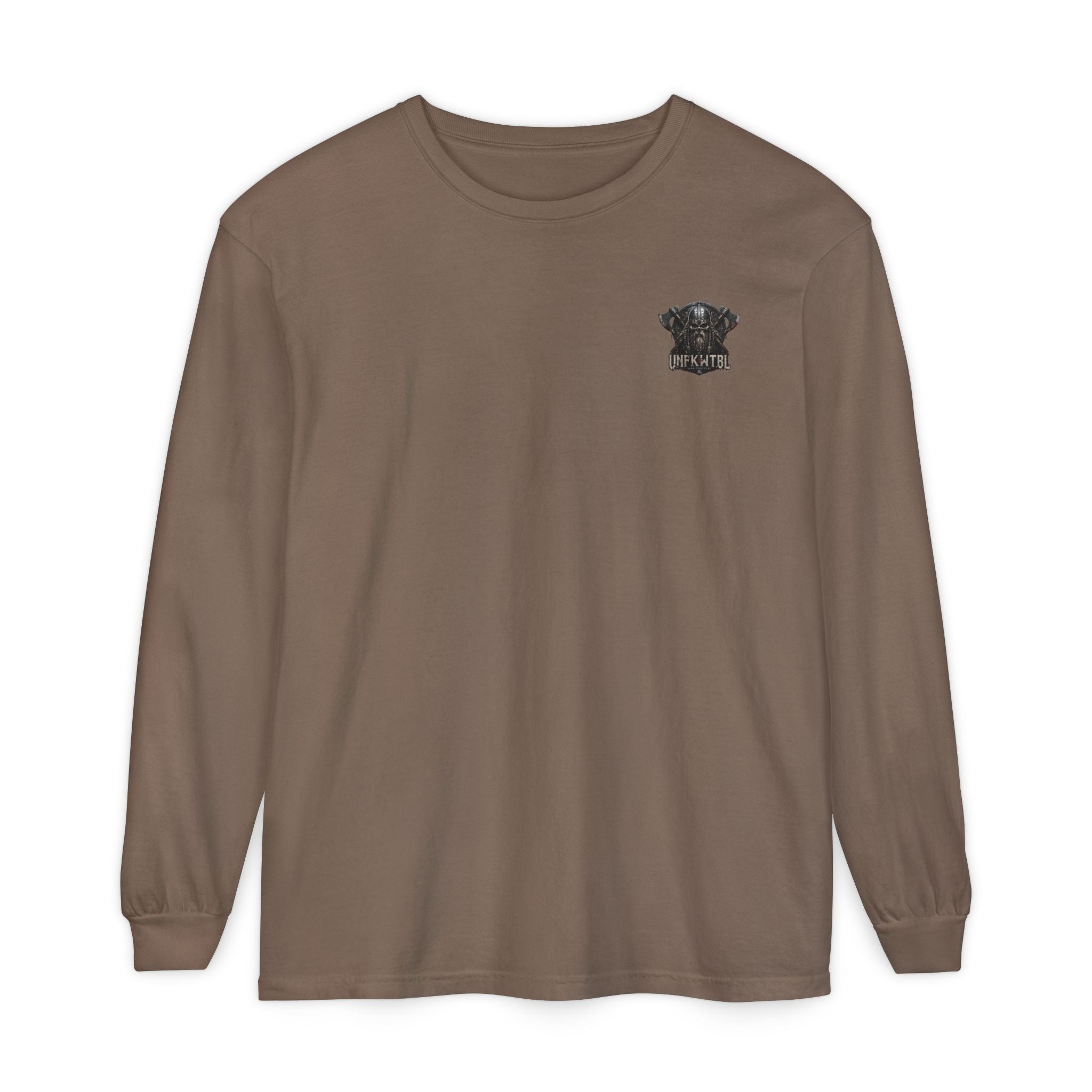 Valhalla Calls Long Sleeve Tee — "Earn Your Seat" Viking Graphic