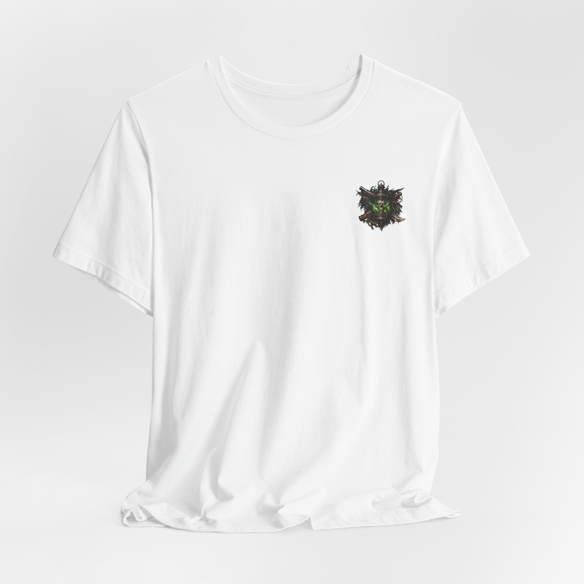 Pirate Skeleton Storm Tee — Nautical Skull Captain Graphic T-Shirt