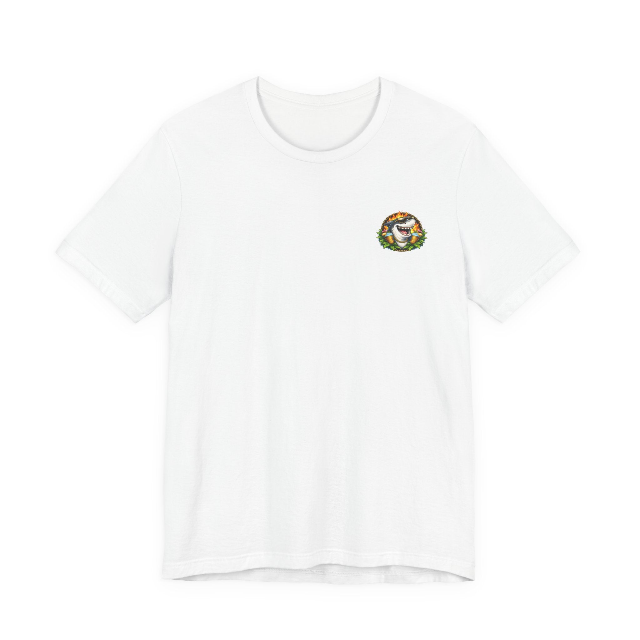Shark Jet Ski Tee — "Vacation Mode: Questionable" Graphic T-Shirt