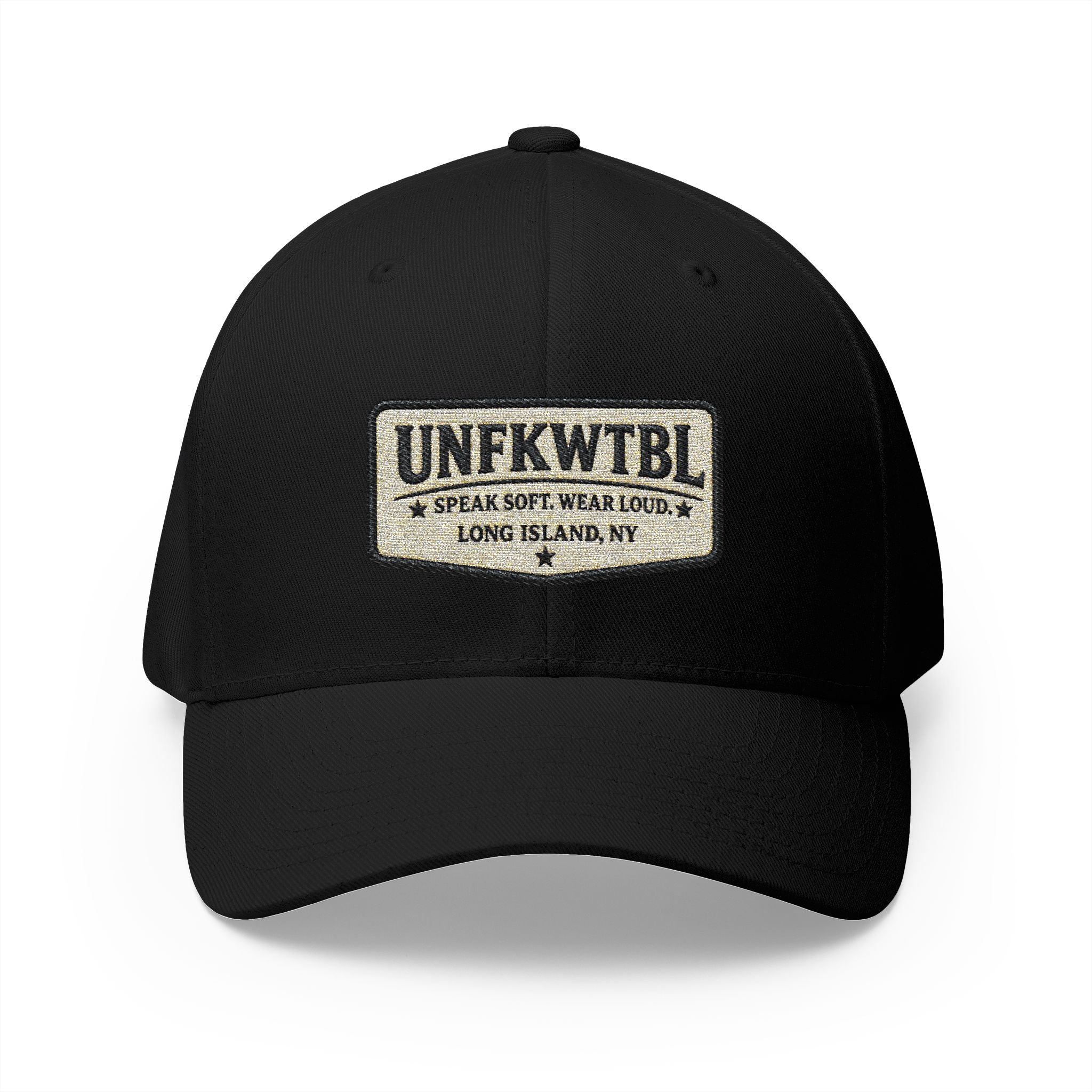 Embroidered Patch Baseball Cap — UNFKWTBL Logo with Shamrock