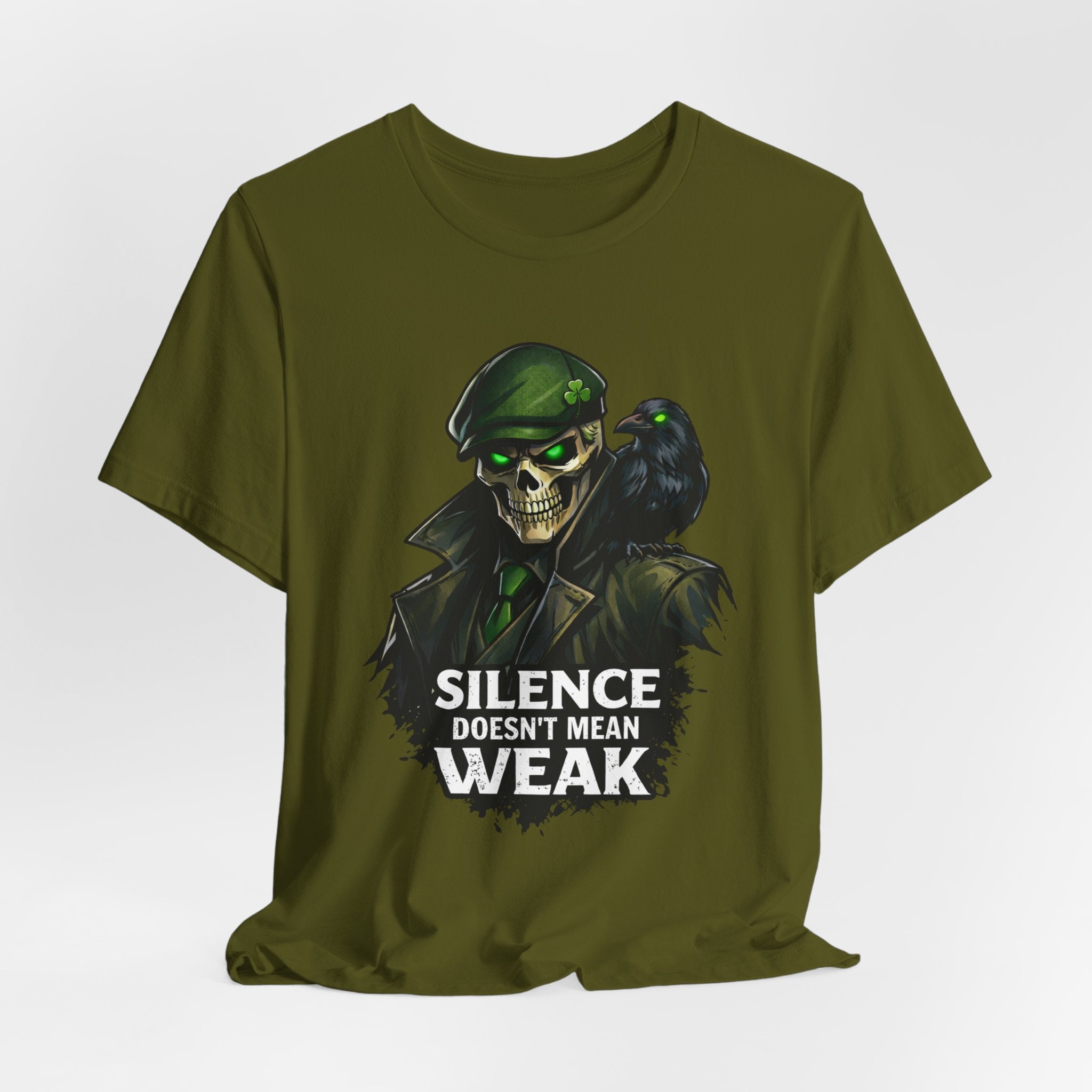 Silence Doesn't Mean Weak Skull Tee