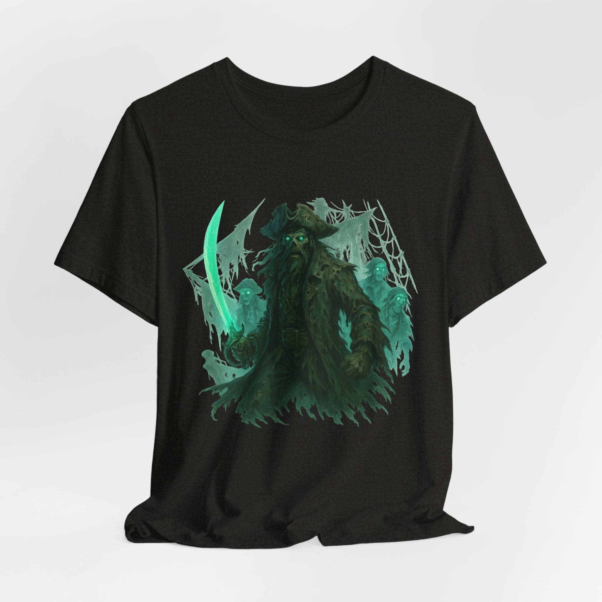 Death Reaper Graphic Tee — Ghostly Scythe Horror T-Shirt