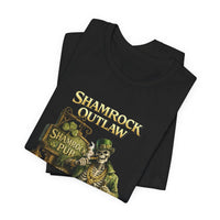Shamrock Outlaw Tee — Vintage Irish Pub St. Patrick’s Day T‑Shirt