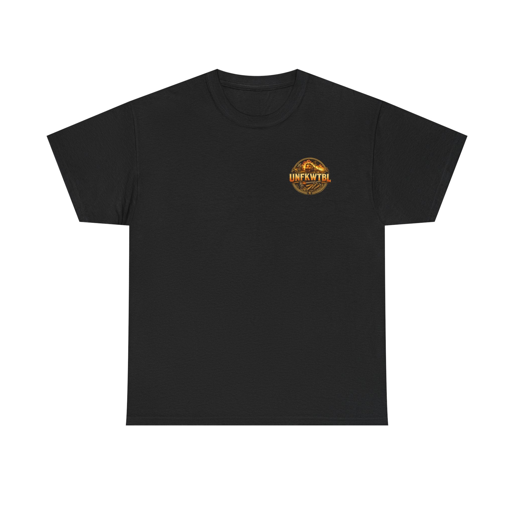 Vintage Railroad Tee — "Blood, Sweat, Steel" Graphic Train T-Shirt