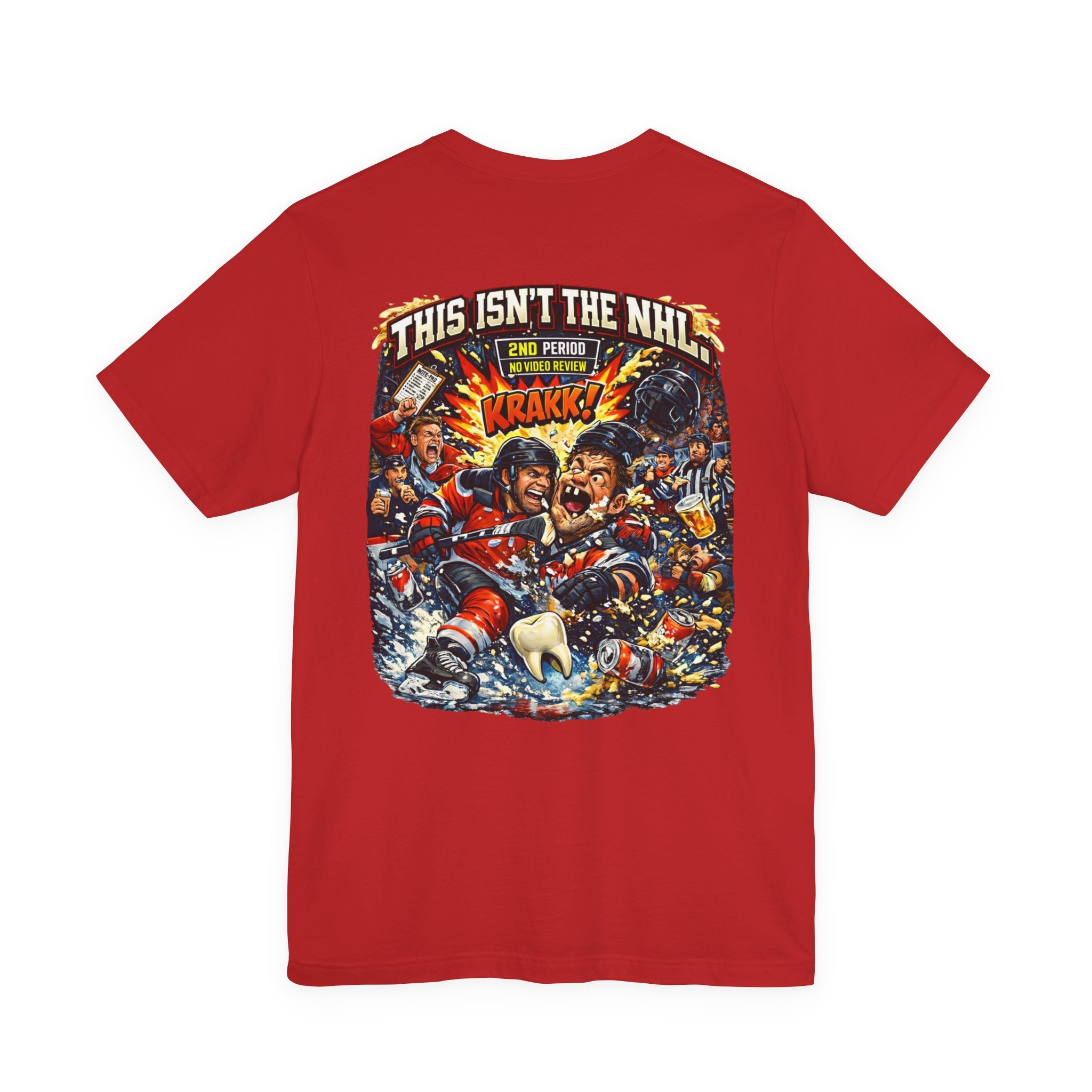 This Isn't the NHL Hockey Graphic Tee — Vintage Rink Riot T-Shirt