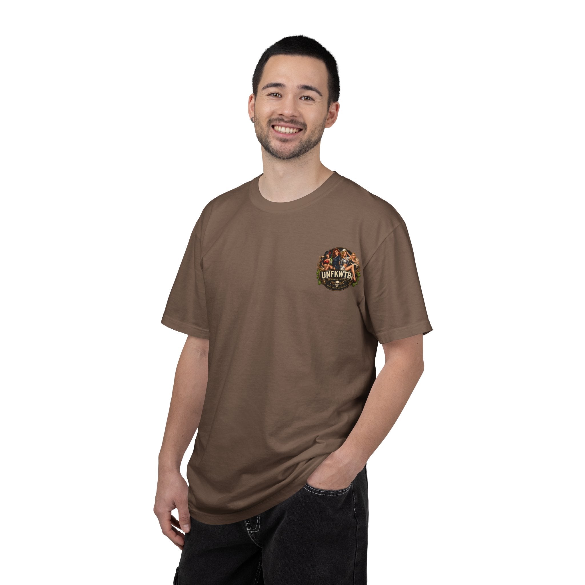 Beer Pinup T-Shirt – "Good Ale, Bad Choices" Retro Graphic Tee