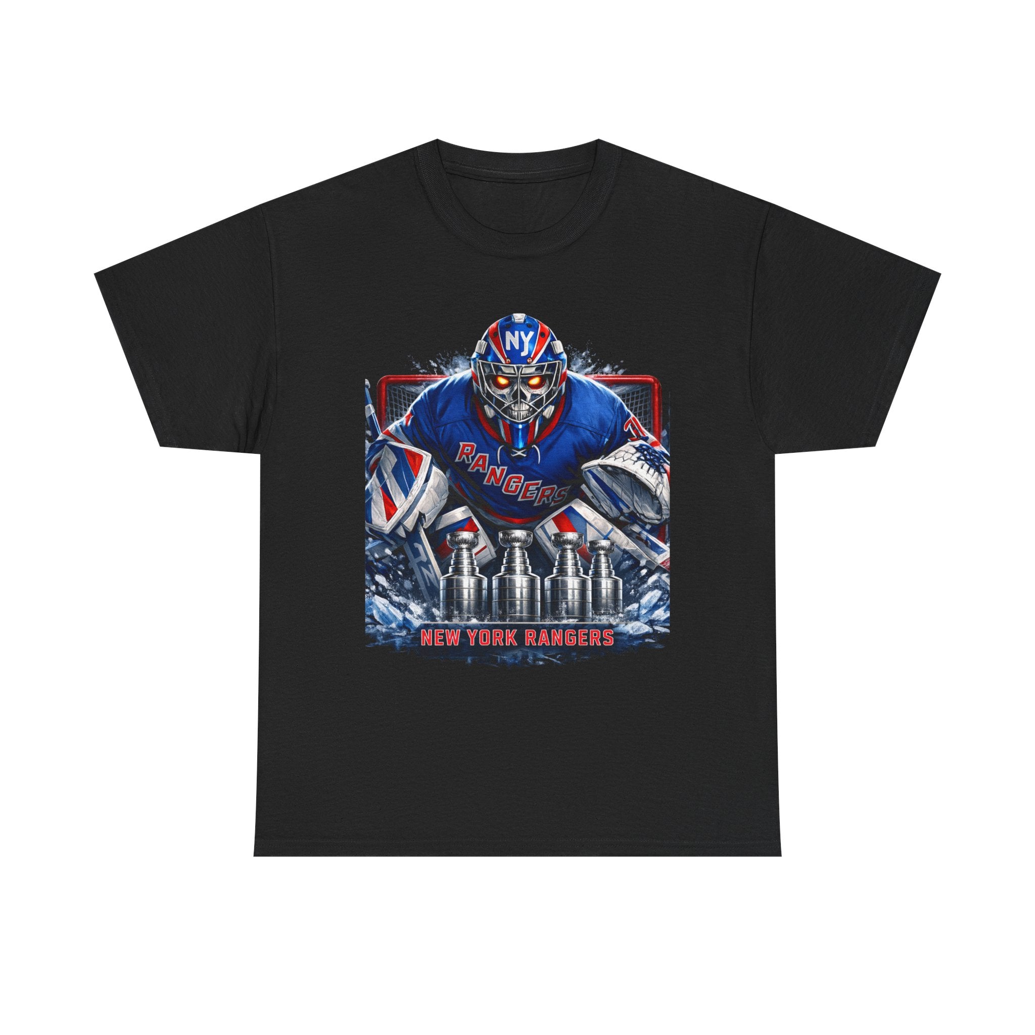 New York Rangers Goalie Graphic T-Shirt — NHL Hockey Fan Tee