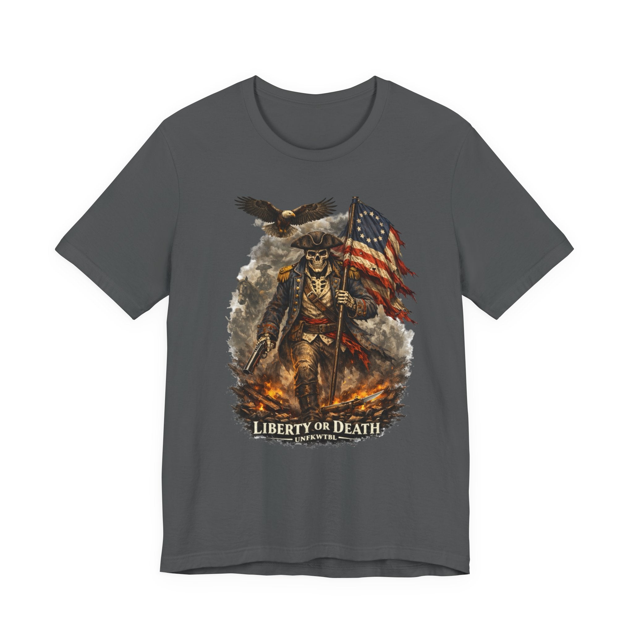 Liberty or Death Skull Flag T-Shirt