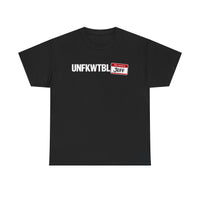 UNFKWTBL Logo "My Name Is Jeff" T-Shirt