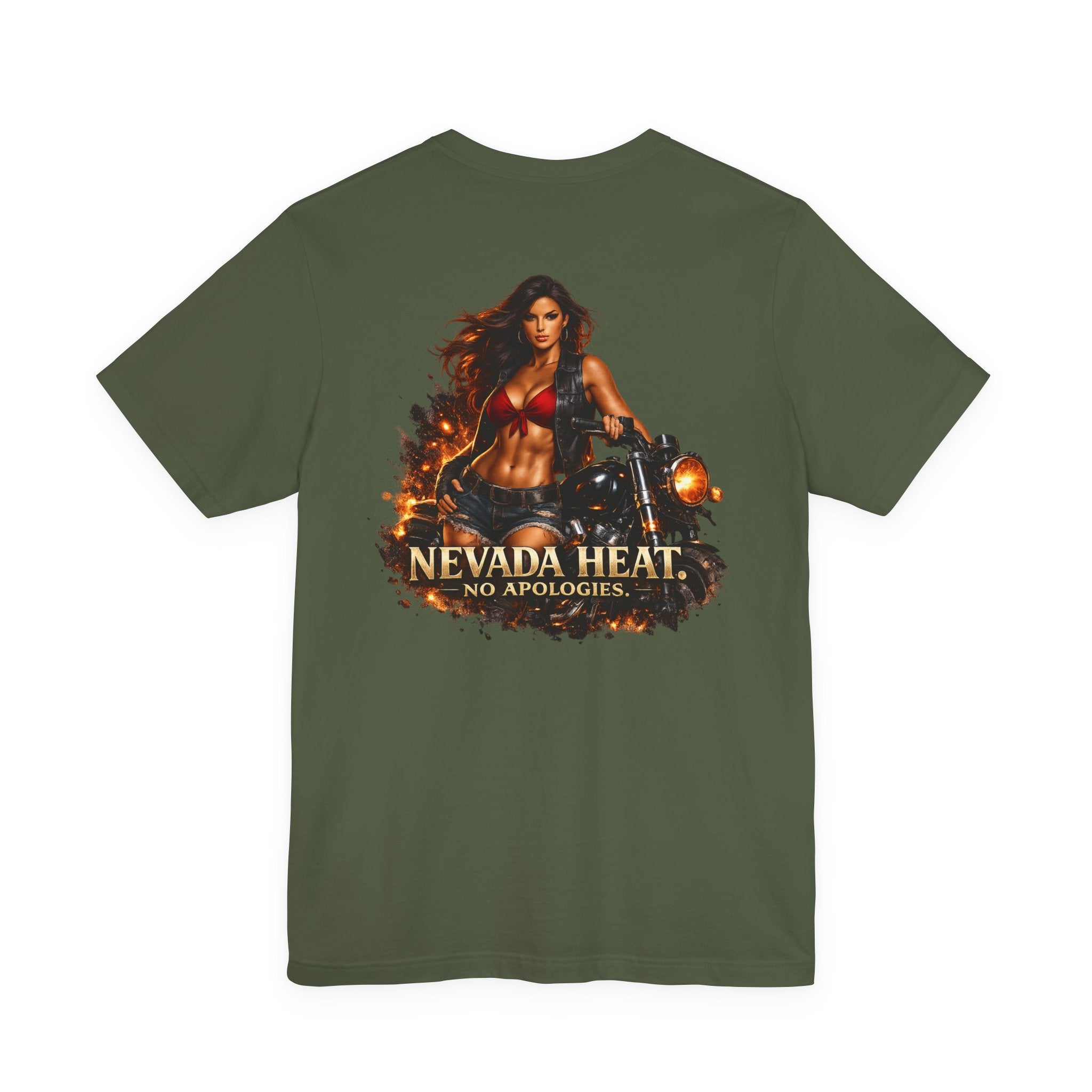 Nevada Heat T-Shirt — 'No Apologies' Graphic Tee
