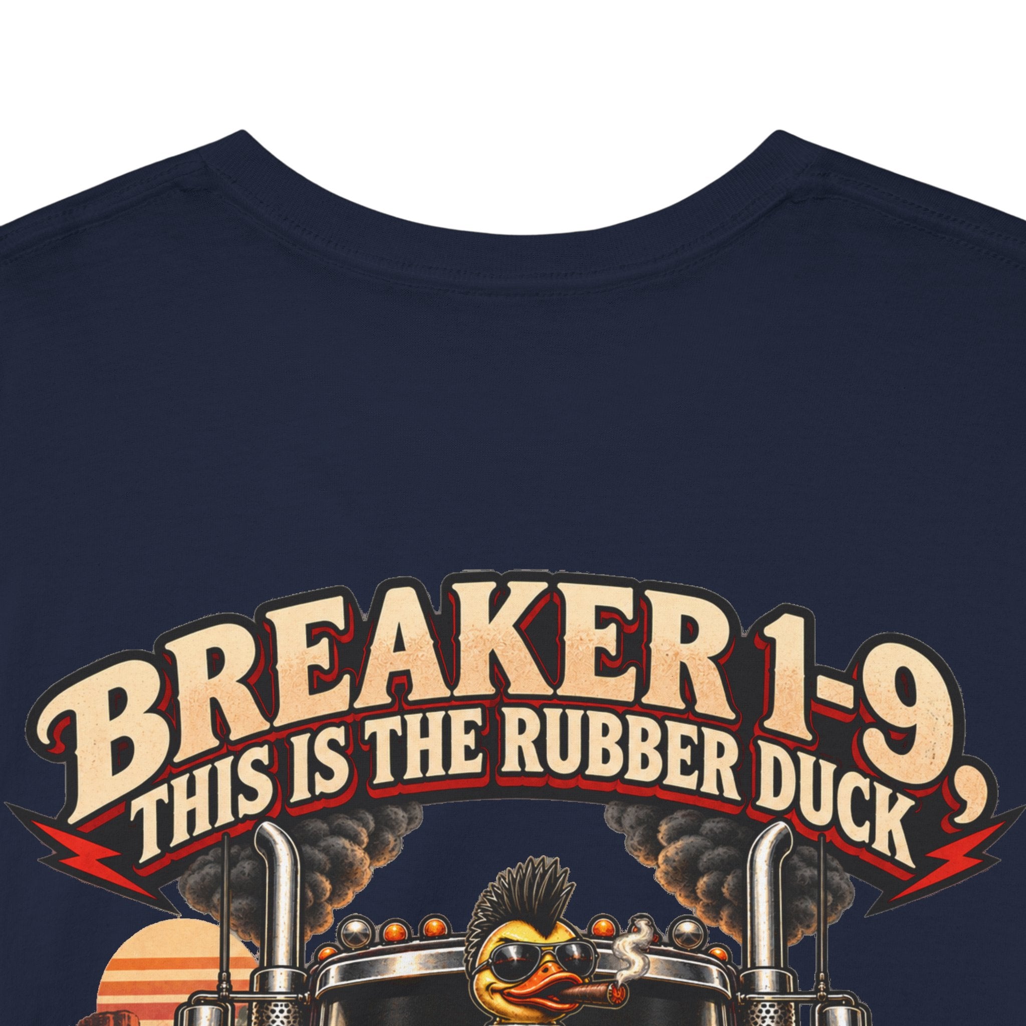 Breaker 19 Rubber Duck Trucker Graphic T-Shirt