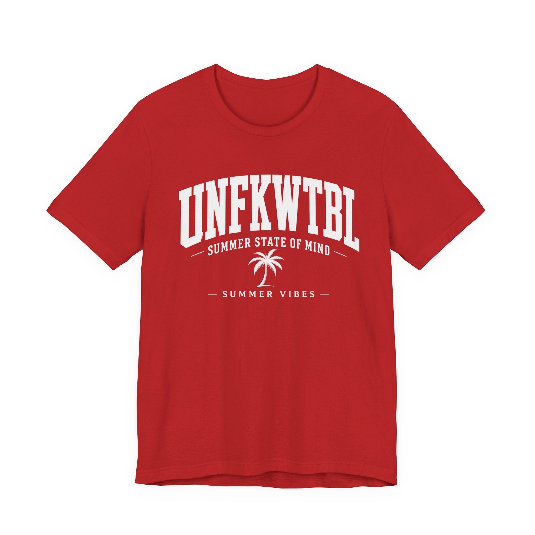 Summer Vibes Tee — "UNFKWTBL" Palm Graphic Shirt