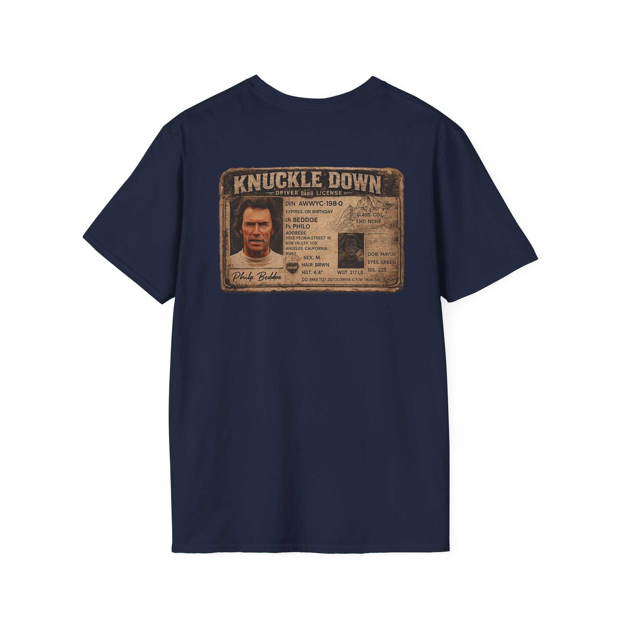 Knuckle Down Graphic T‑Shirt — Vintage Rugged Fighting Vibe