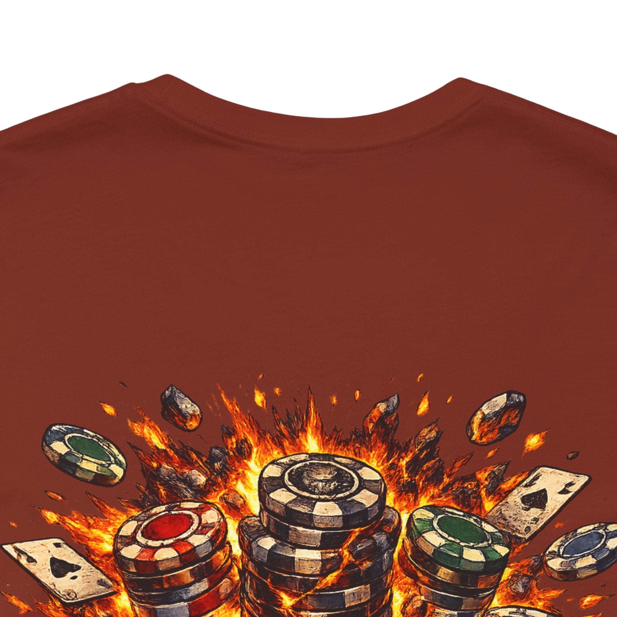 Stack the Odds Poker T-Shirt — Casino Chips & Cards Graphic Tee