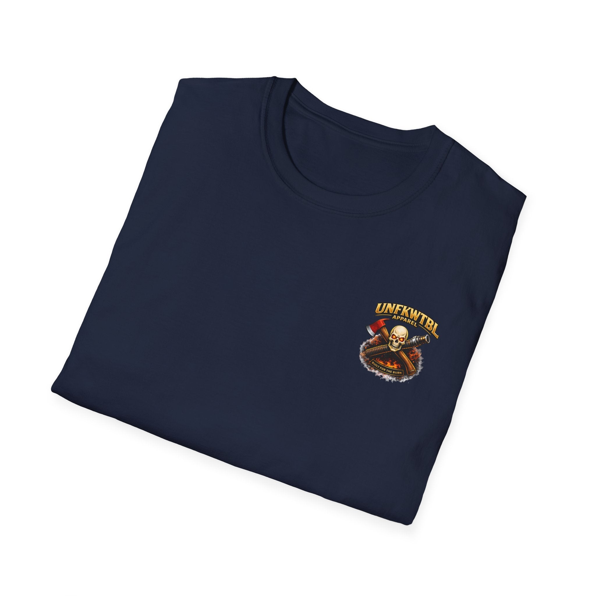 Firefighter T-Shirt — "UNFKWTBL Apparel: We Handle The Hose" Graphic Tee