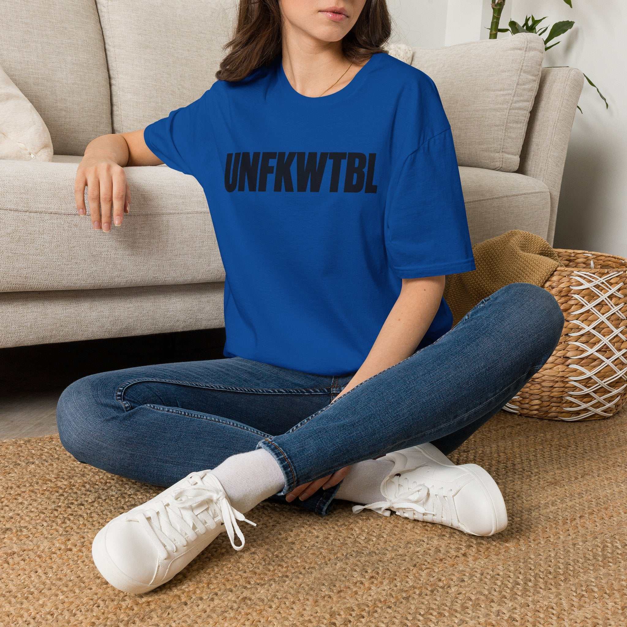 T‑Shirt — UNFKWTBL Bold Graphic Tee (Aesthetic, Minimalist Statement Shirt)