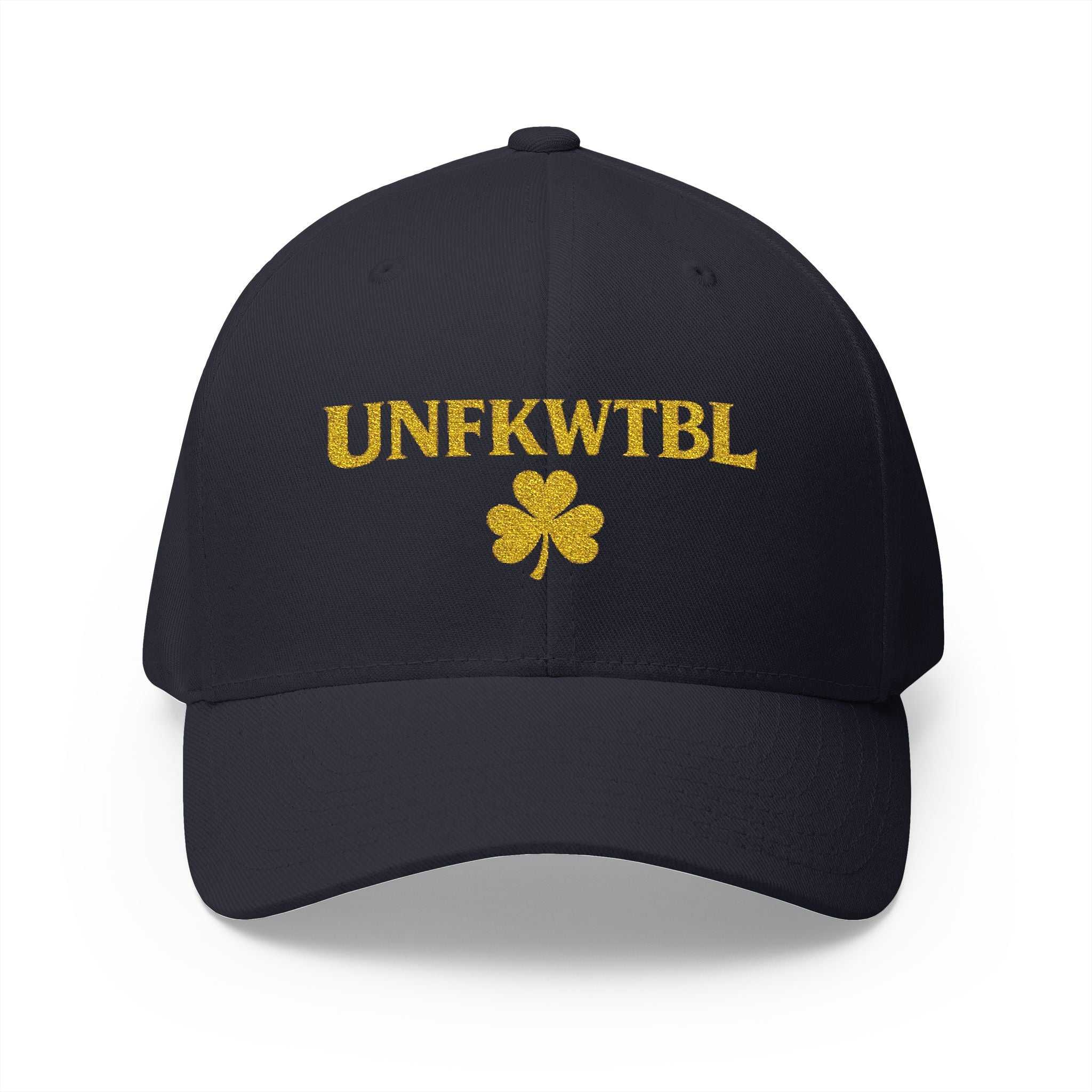 Embroidered 'UNFKWTBL' Clover Hat — Lucky Statement Baseball Cap